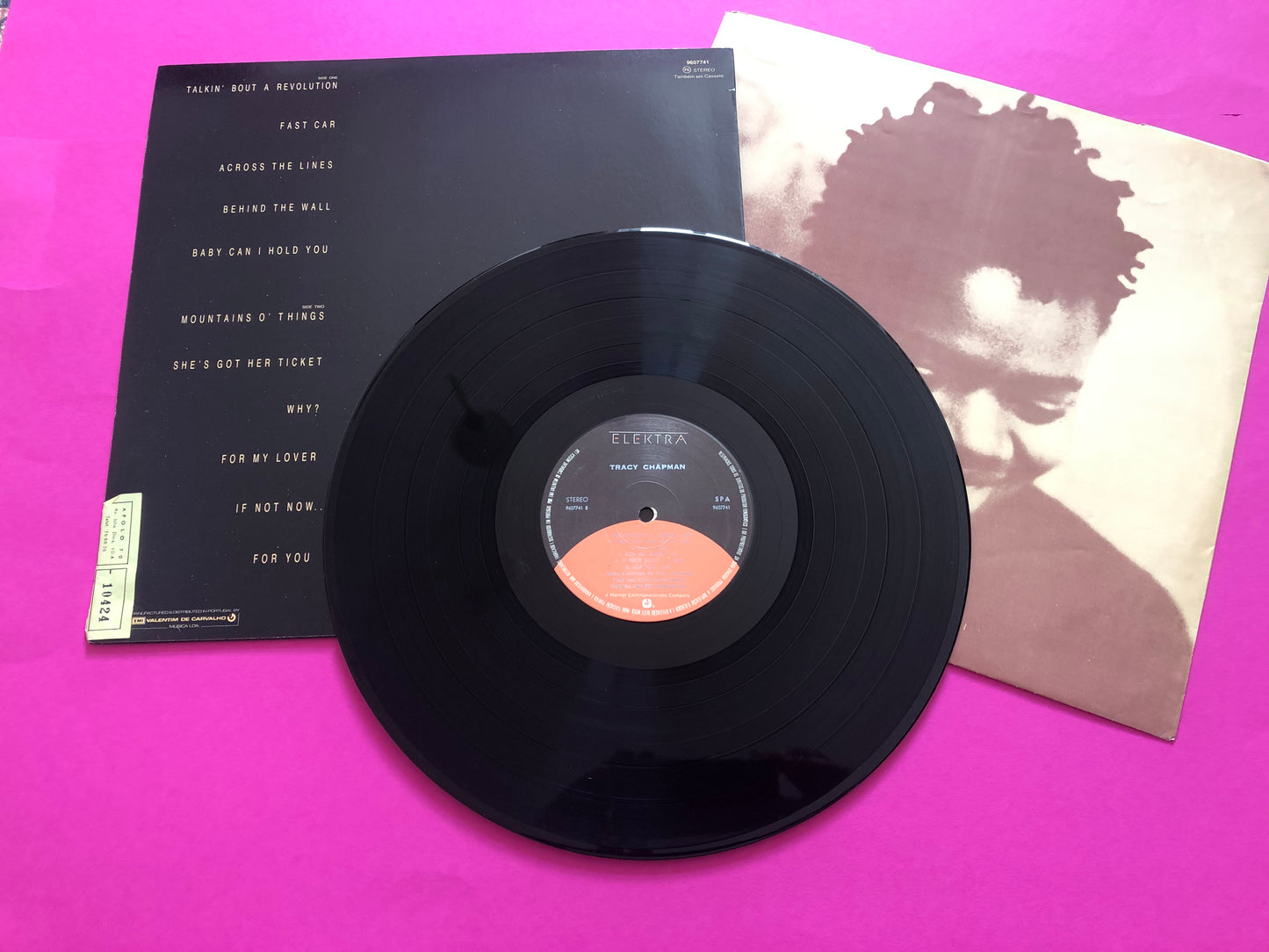 Tracy Chapman : Tracy Chapman (LP,Album,Stereo)