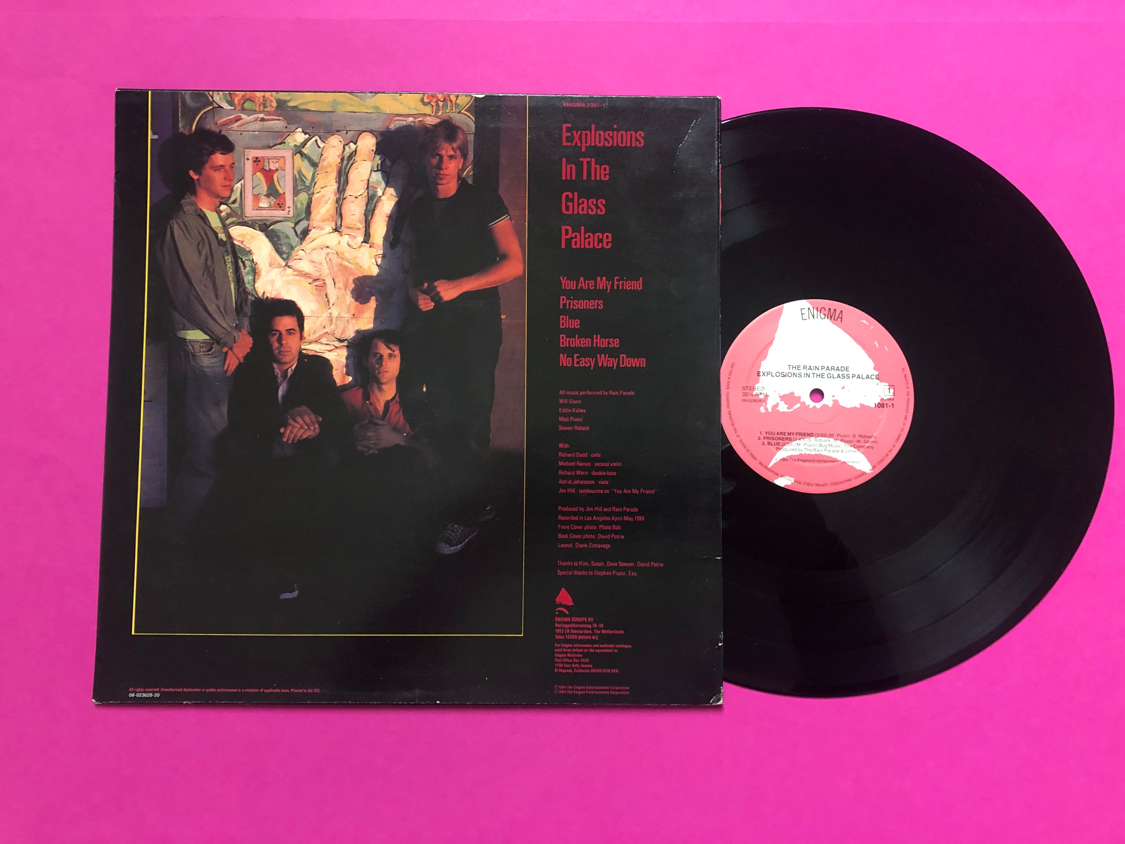 Rain Parade : Explosions In The Glass Palace (LP,Mini-Album)