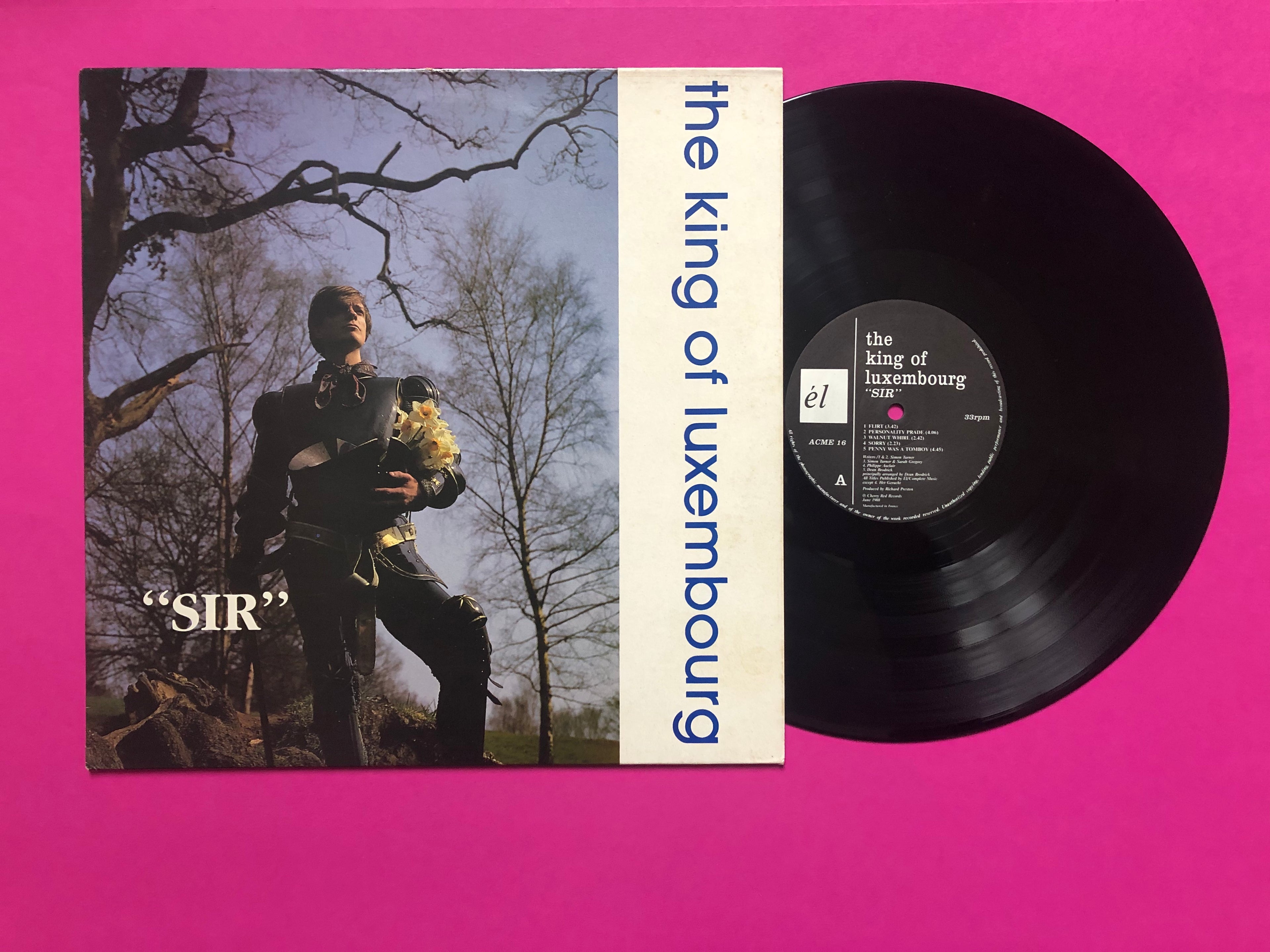 King Of Luxembourg, The : "Sir" (LP,Album)