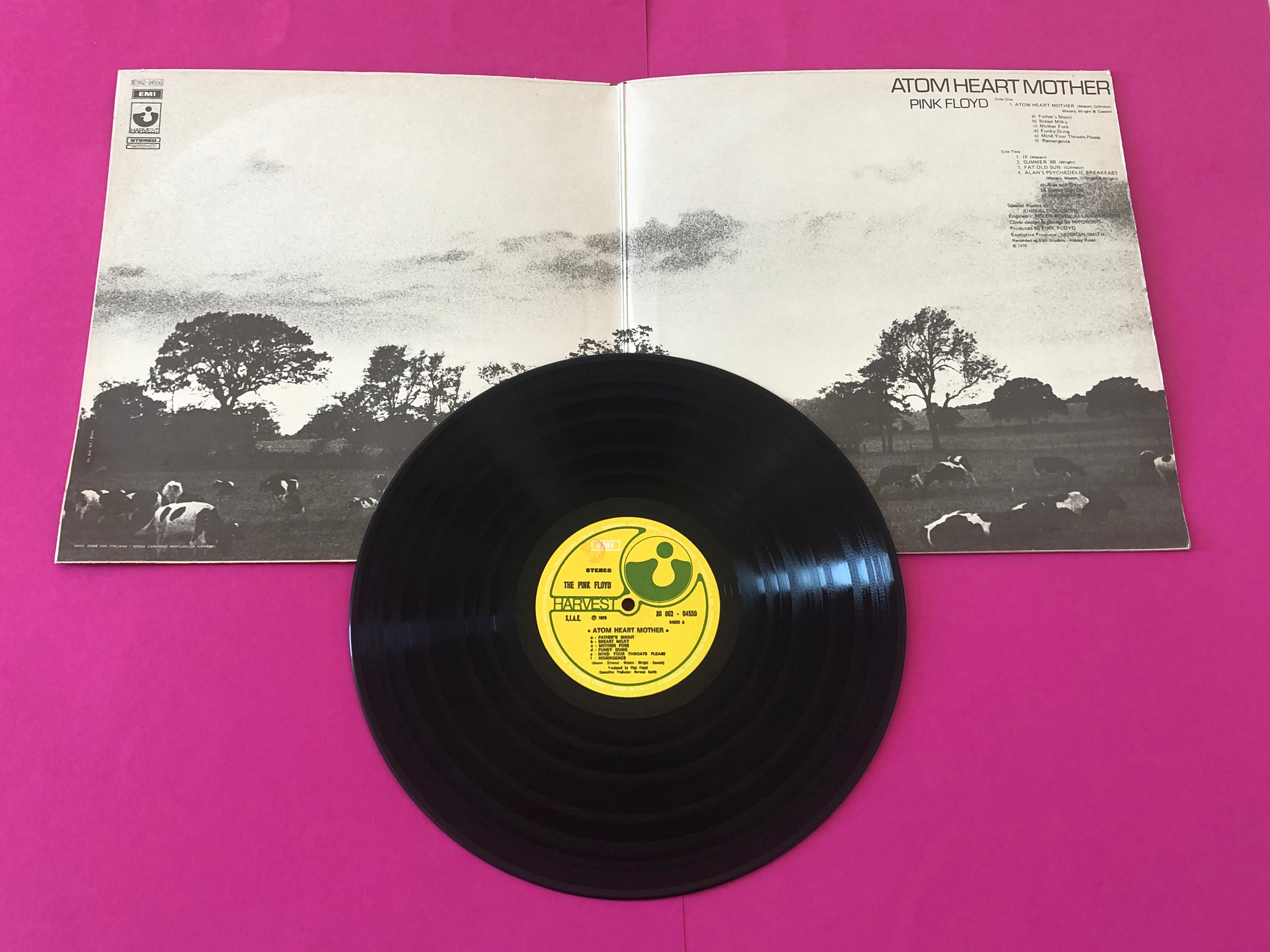 Pink Floyd : Atom Heart Mother (LP, Album, Gat)