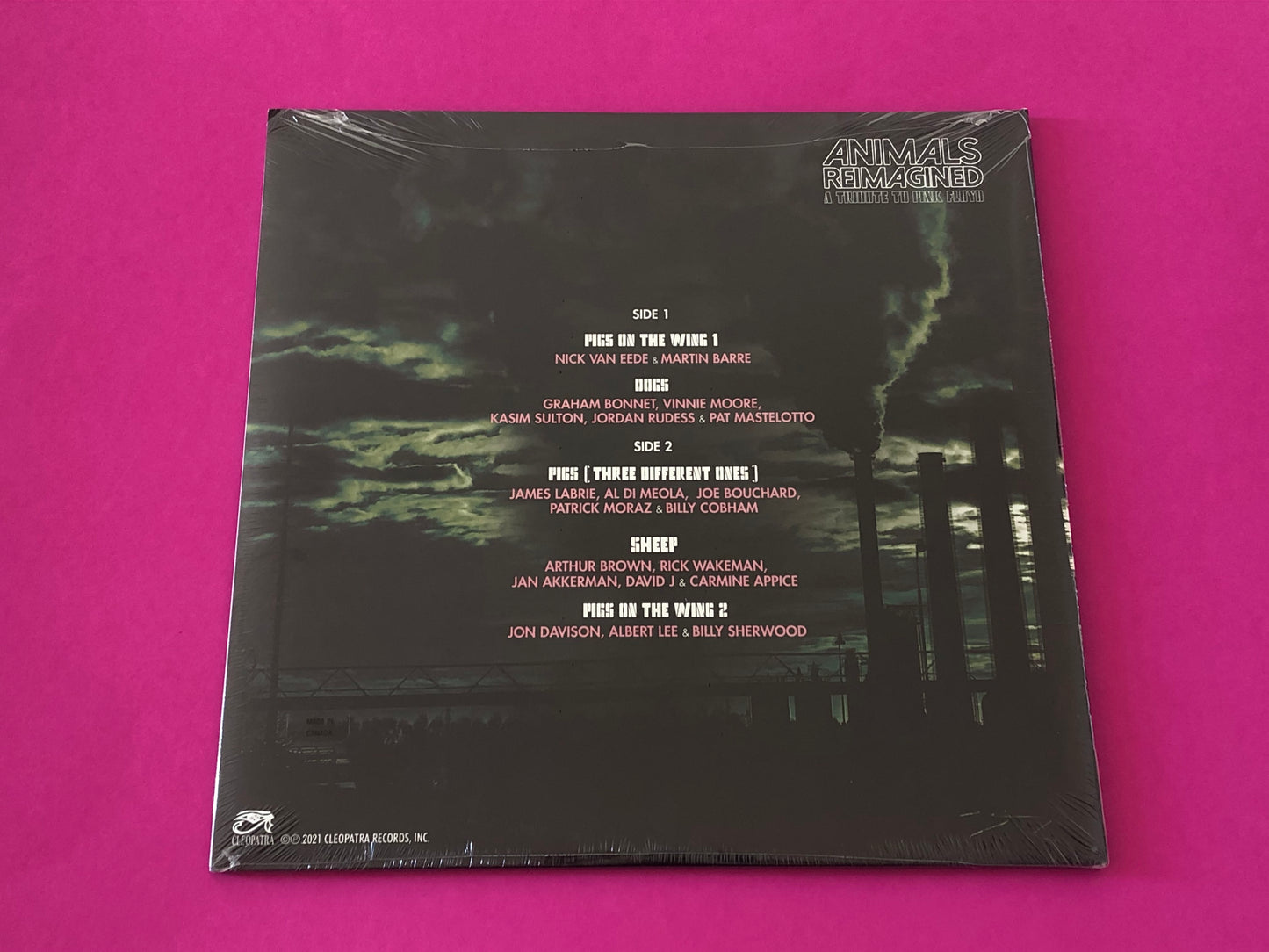 Various : Animals Reimagined: A Tribute To Pink Floyd (LP, Album, Ltd, Pin)
