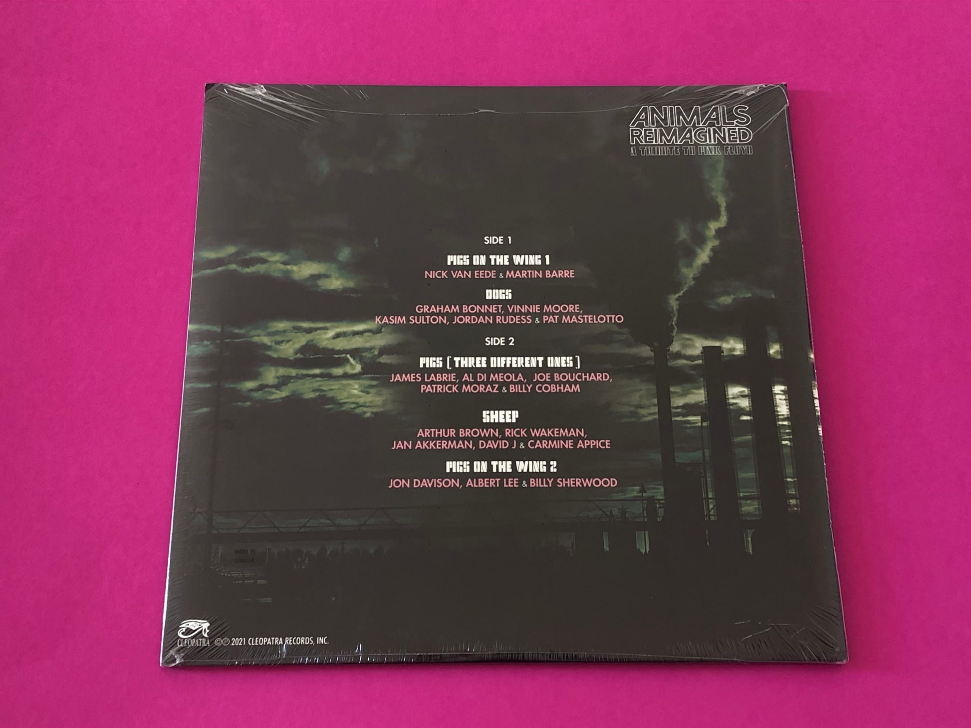 Various : Animals Reimagined: A Tribute To Pink Floyd (LP, Album, Ltd, Pin)