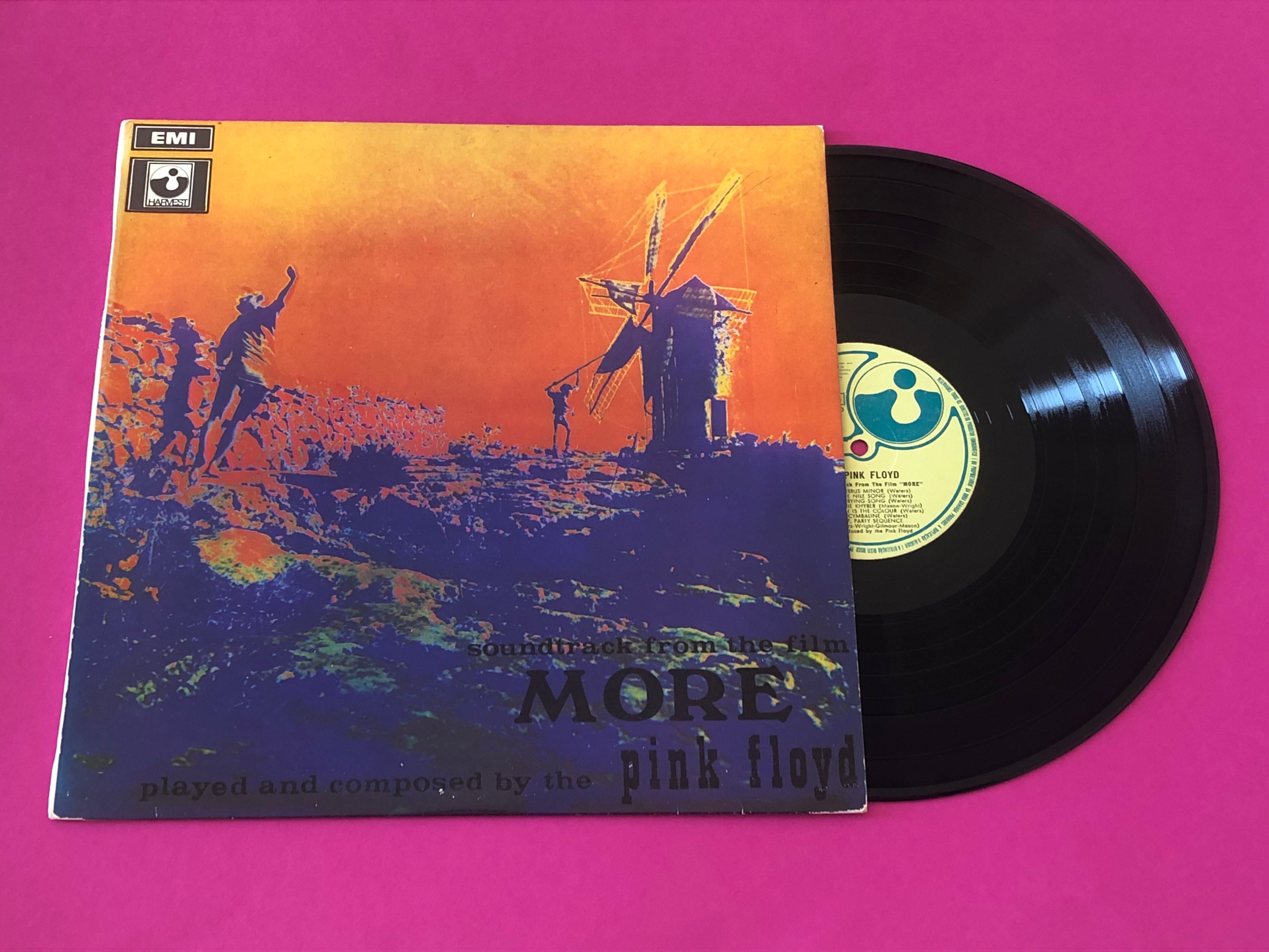 Pink Floyd : Soundtrack From The Film "More" (LP, Album, RE)
