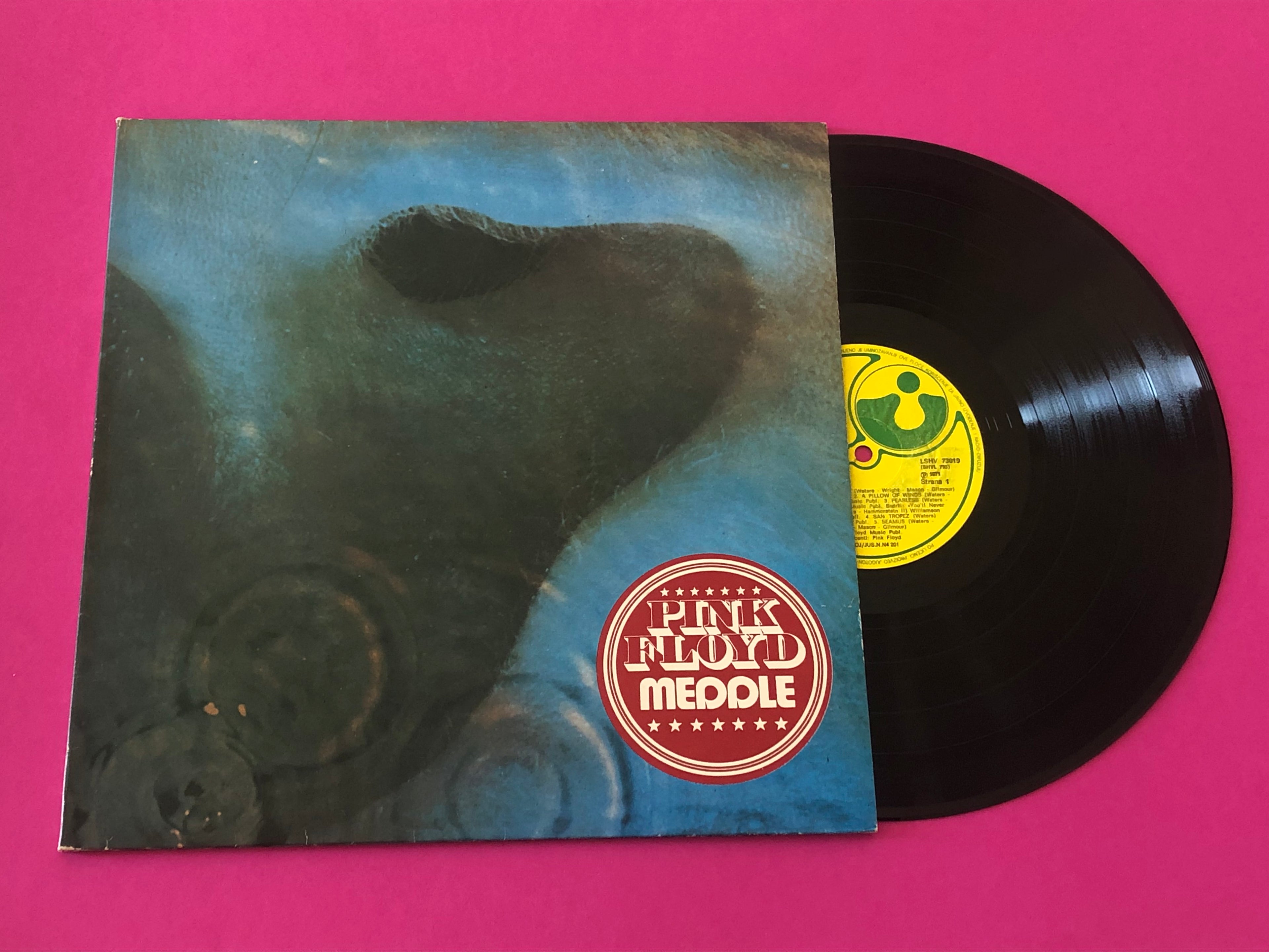 Pink Floyd : Meddle (LP, Album, RP)