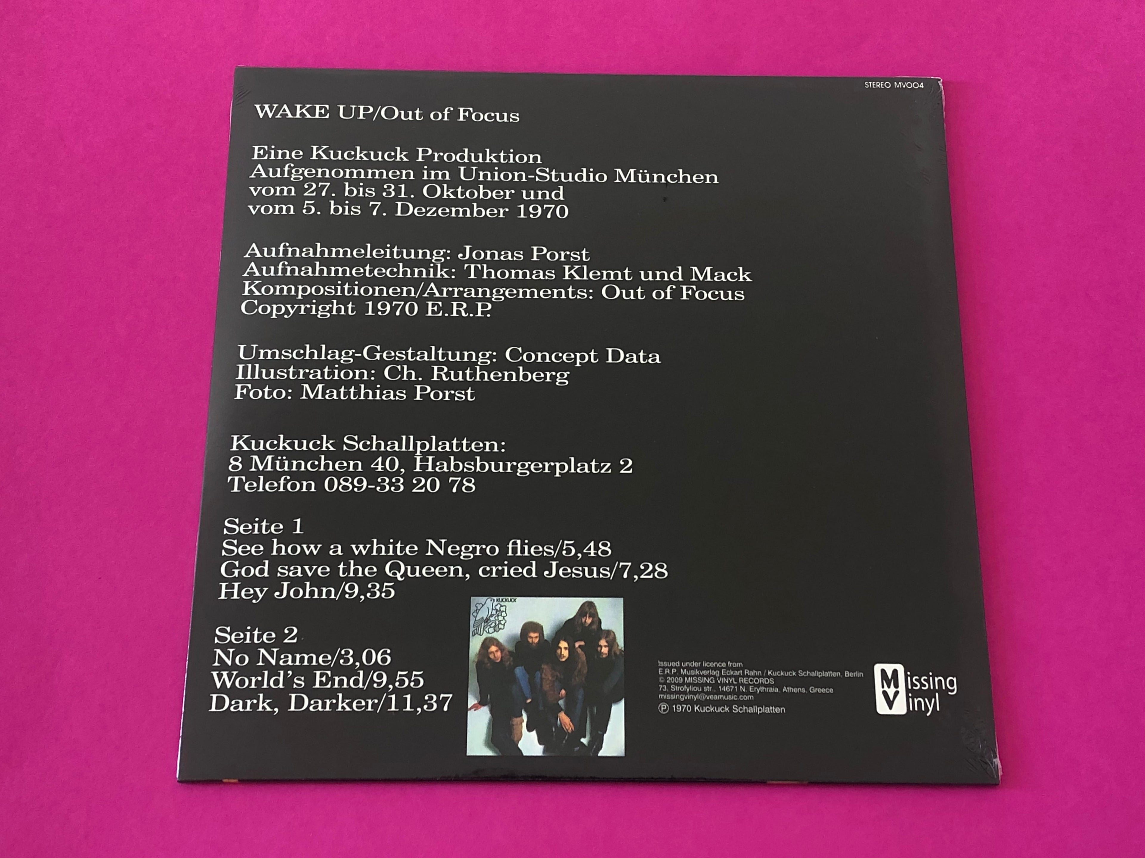 Out Of Focus : Wake Up (LP, Album, Ltd, RE, RM)