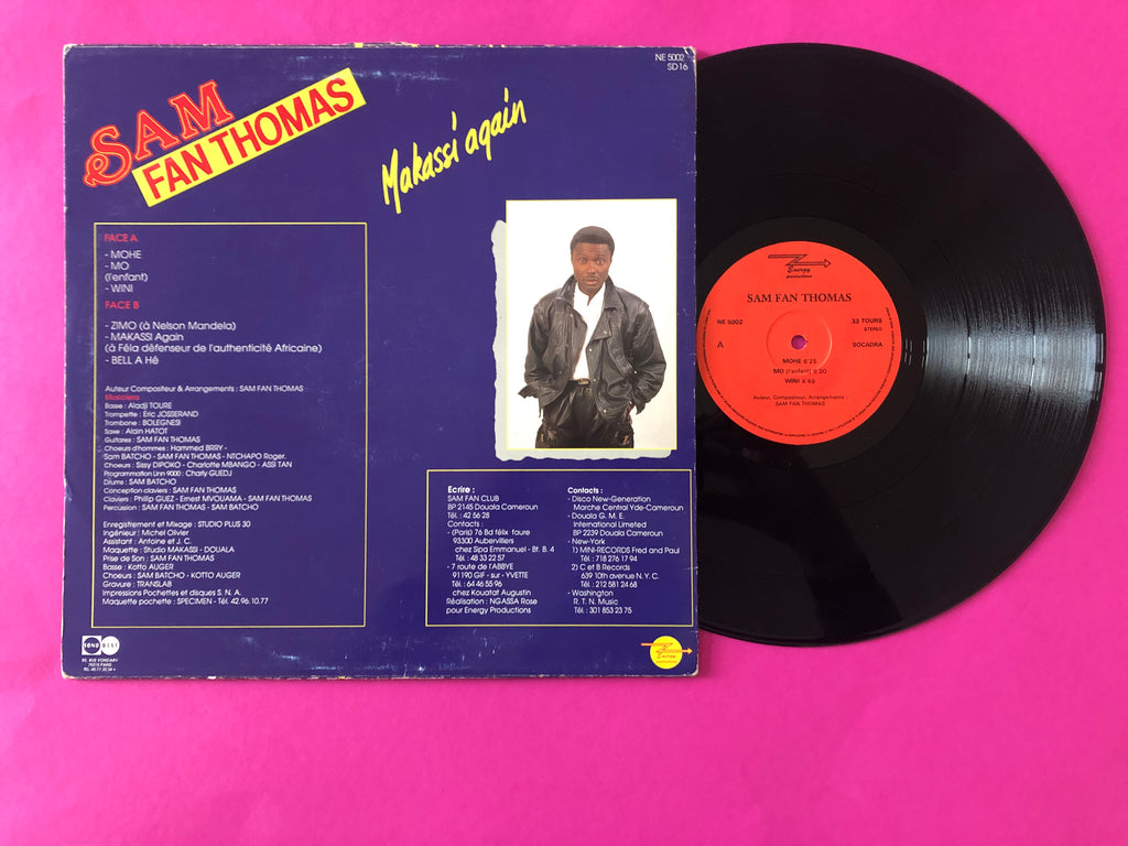 Sam Fan Thomas : Makassi Again (LP,Stereo)