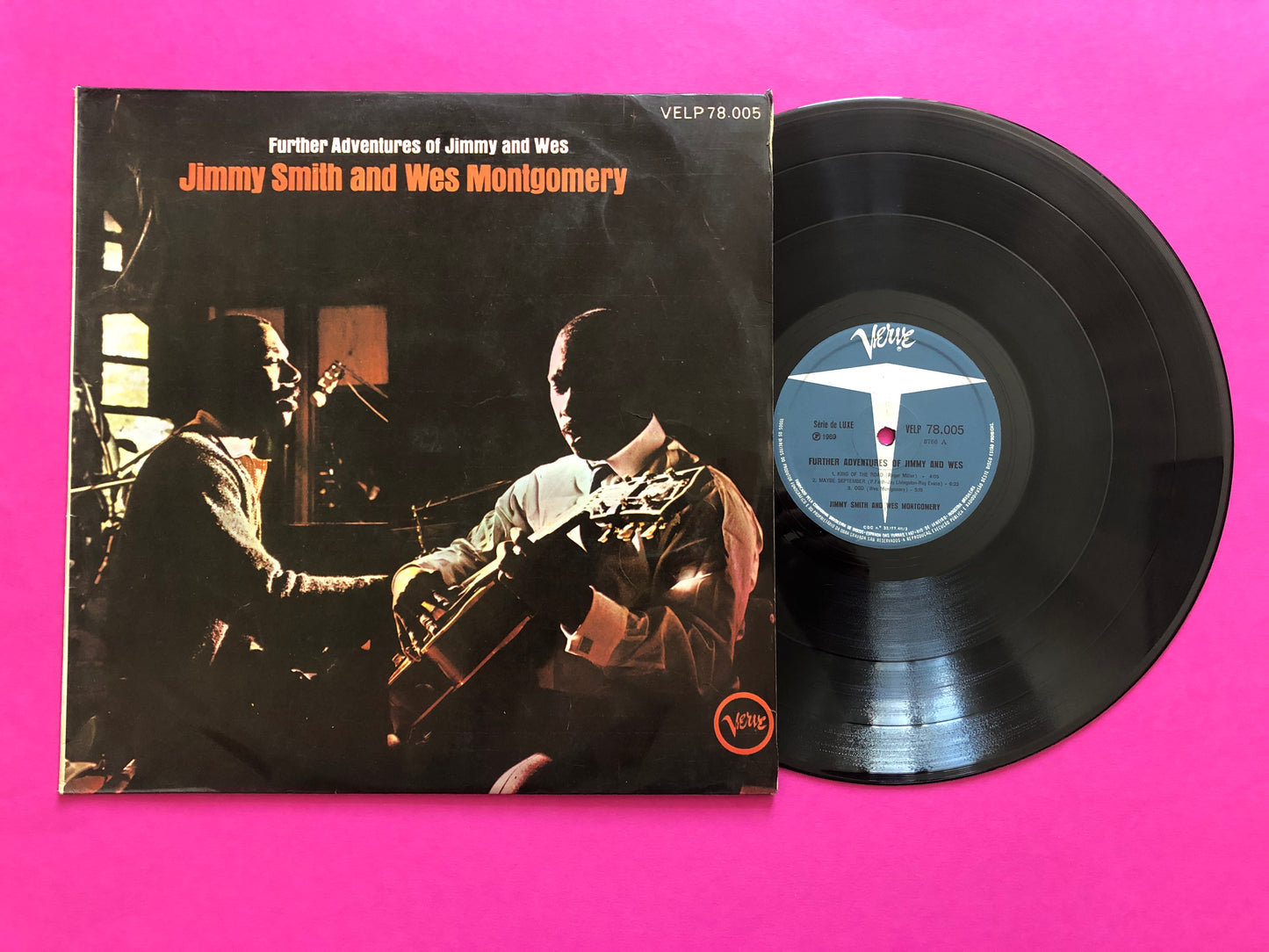 Jimmy Smith & Wes Montgomery : Further Adventures Of Jimmy And Wes (LP, Album)