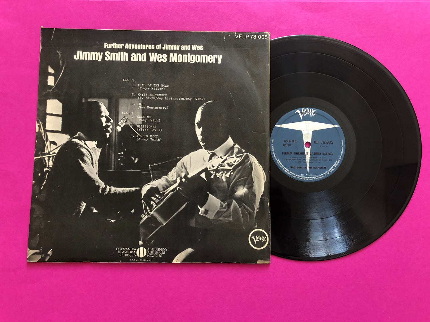 Jimmy Smith & Wes Montgomery : Further Adventures Of Jimmy And Wes (LP, Album)