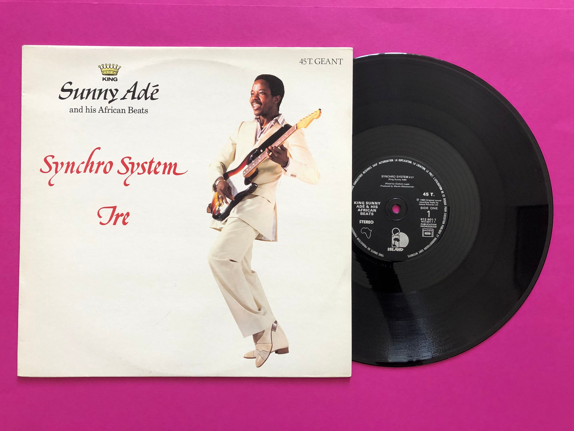 King Sunny Ade & His African Beats : Synchro System (12",Single)