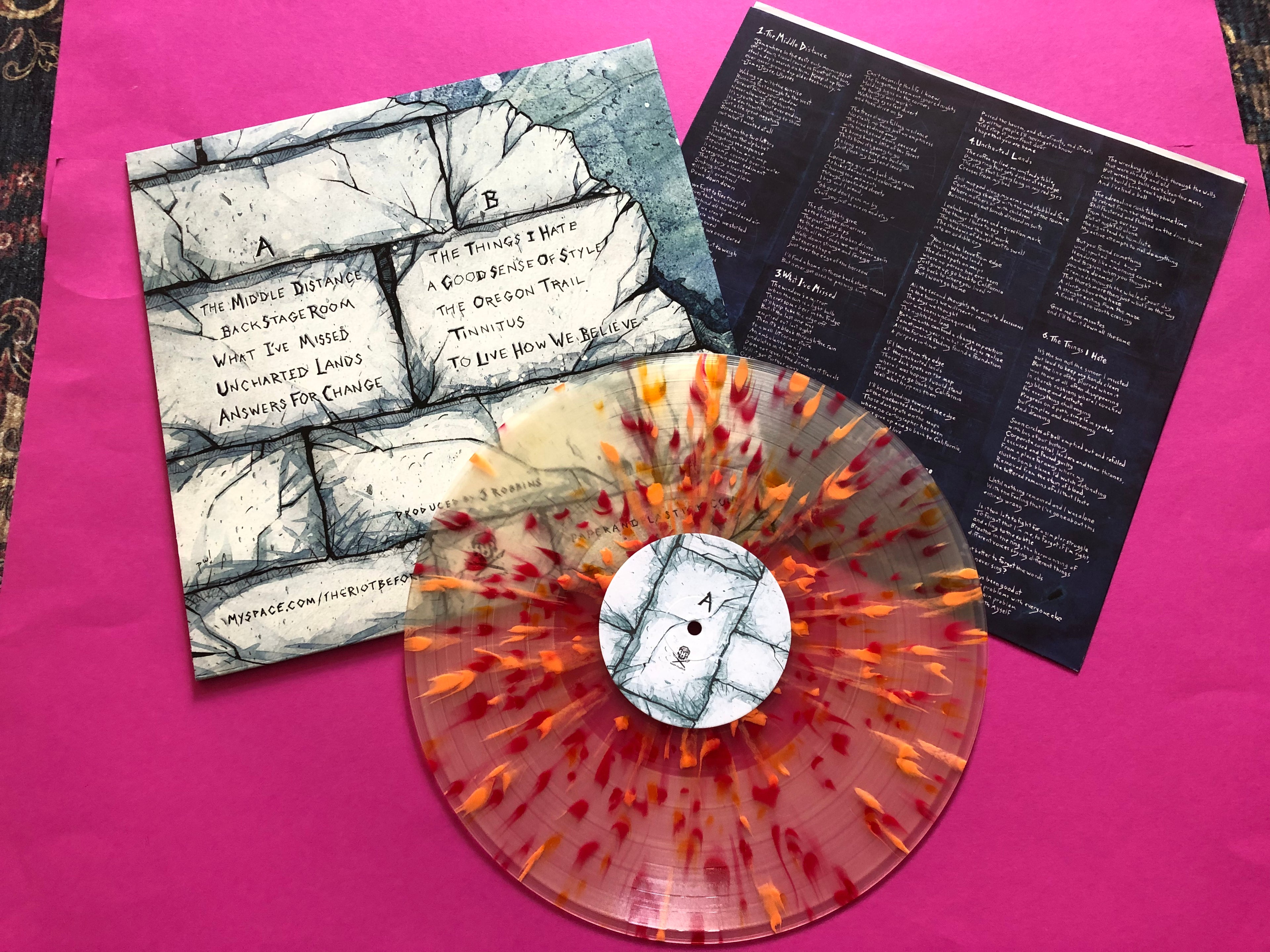 Riot Before, The : Rebellion (LP,Limited Edition)
