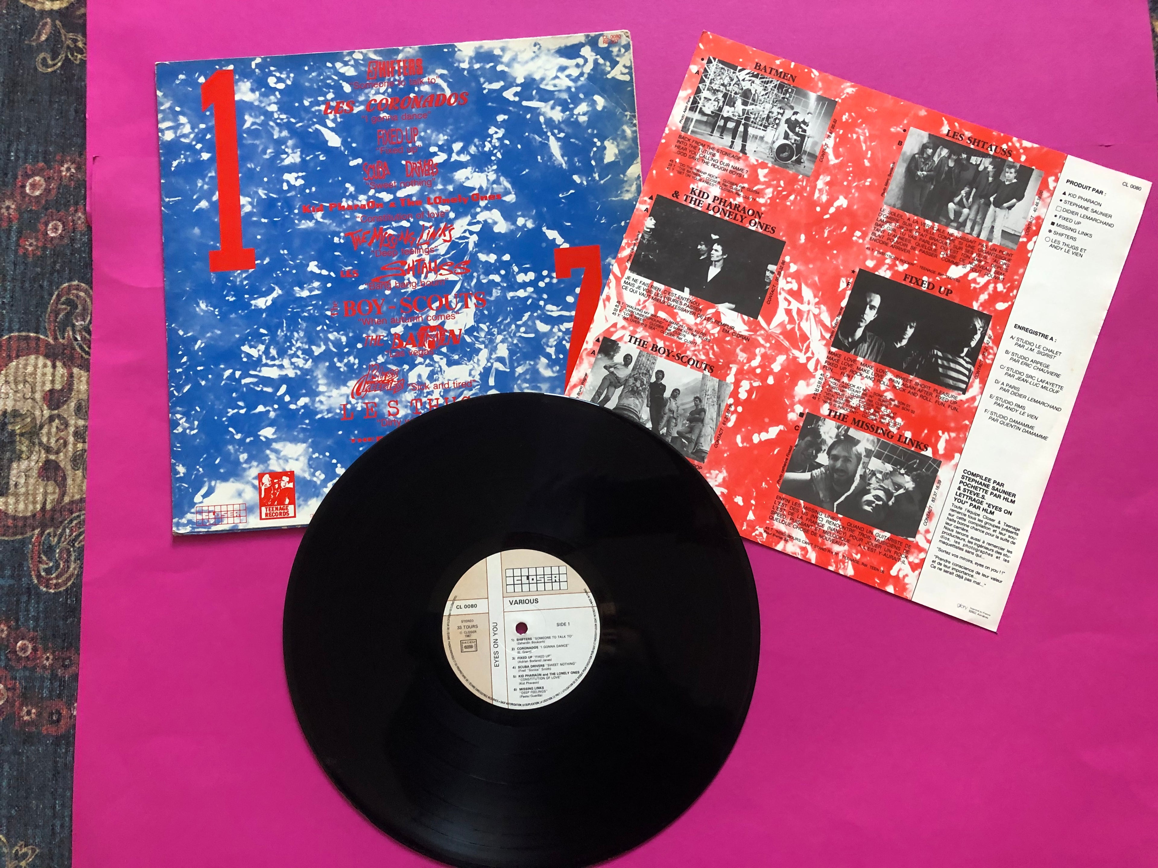 Various : Eyes On You (LP,Compilation)