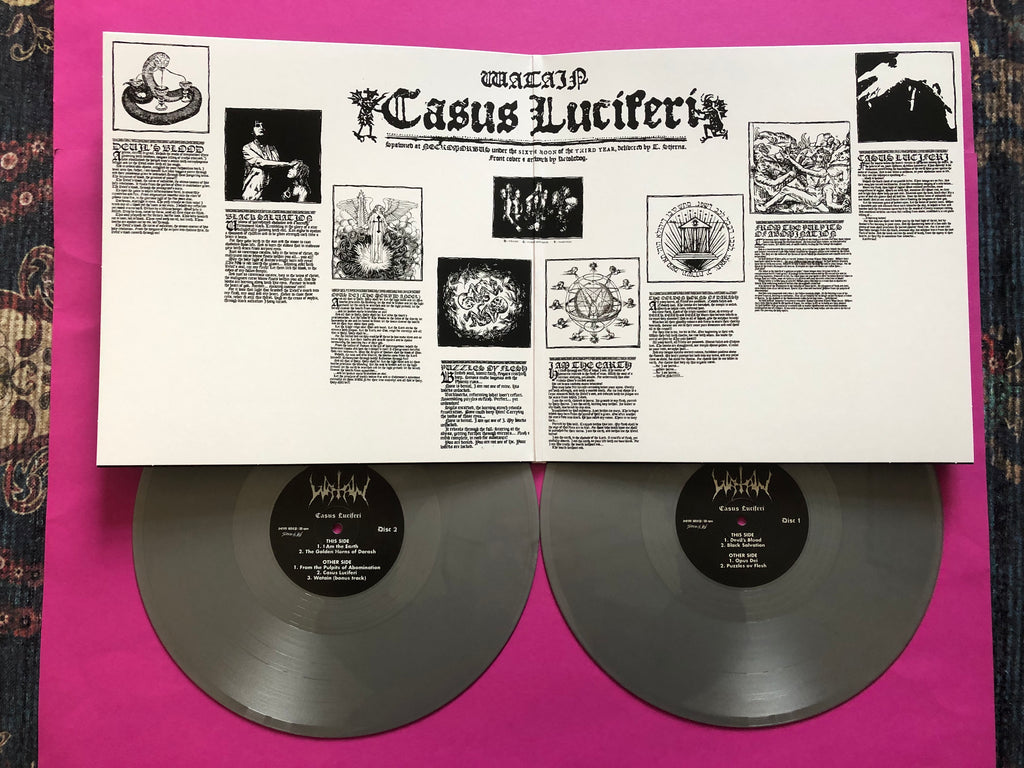 Watain : Casus Luciferi (12",33 ⅓ RPM,Limited Edition,Reissue,Remastered)