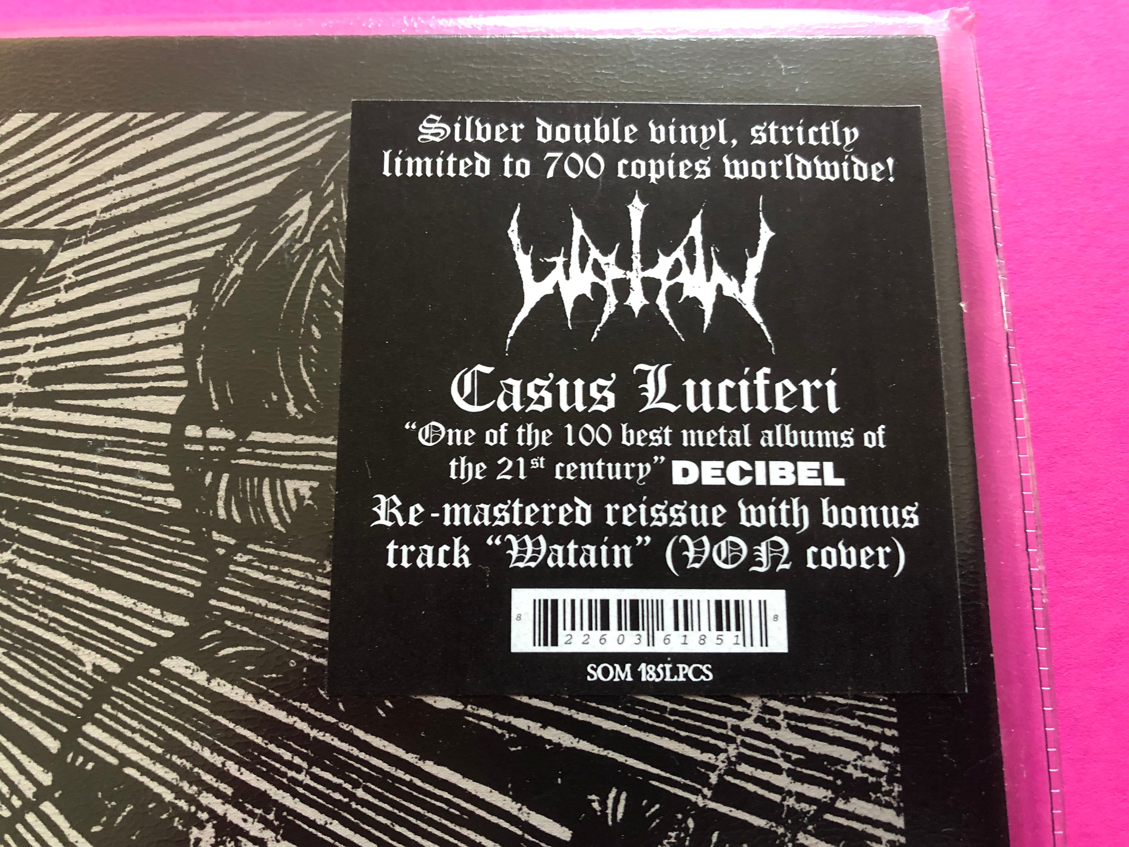 Watain : Casus Luciferi (12",33 ⅓ RPM,Limited Edition,Reissue,Remastered)
