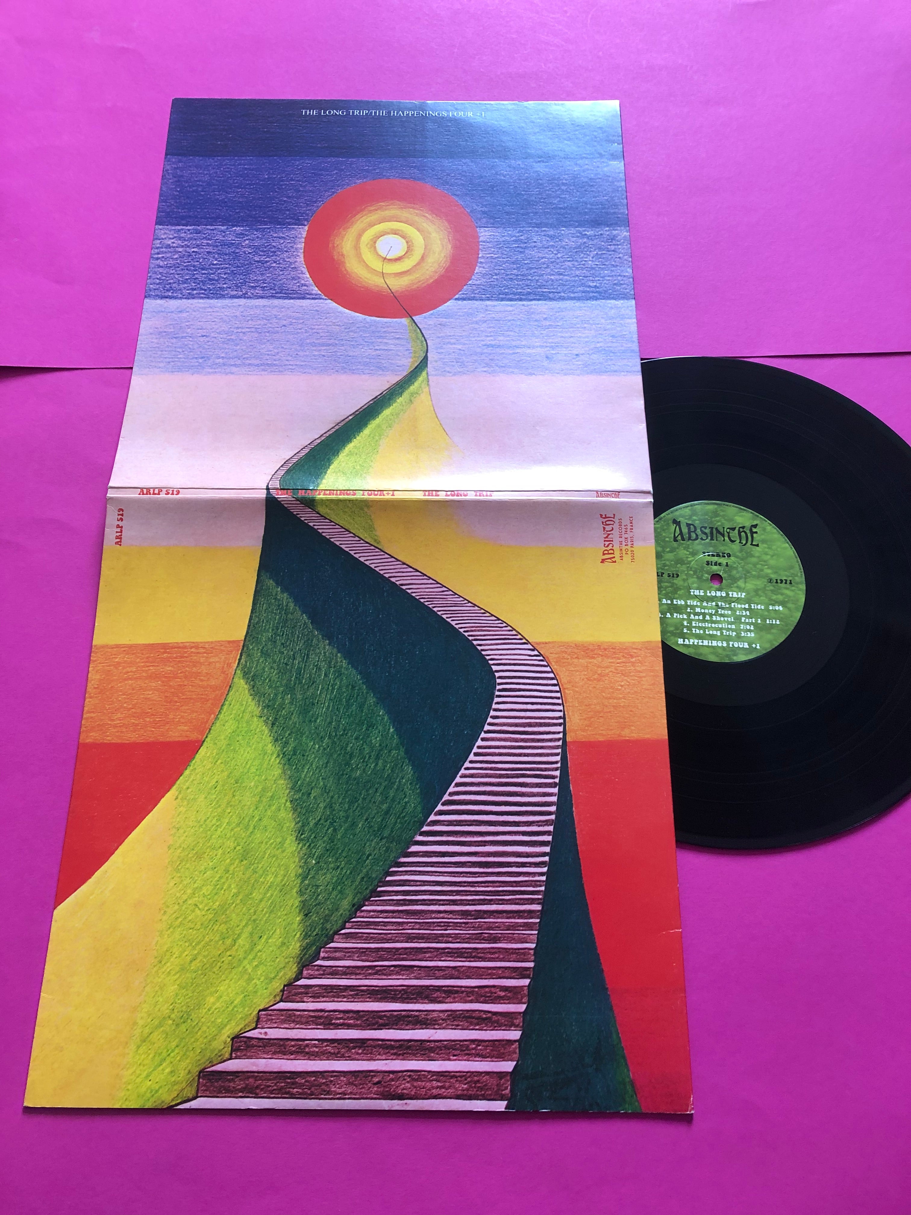 Happenings Four, The : The Long Trip (LP,Album,Reissue,Stereo)