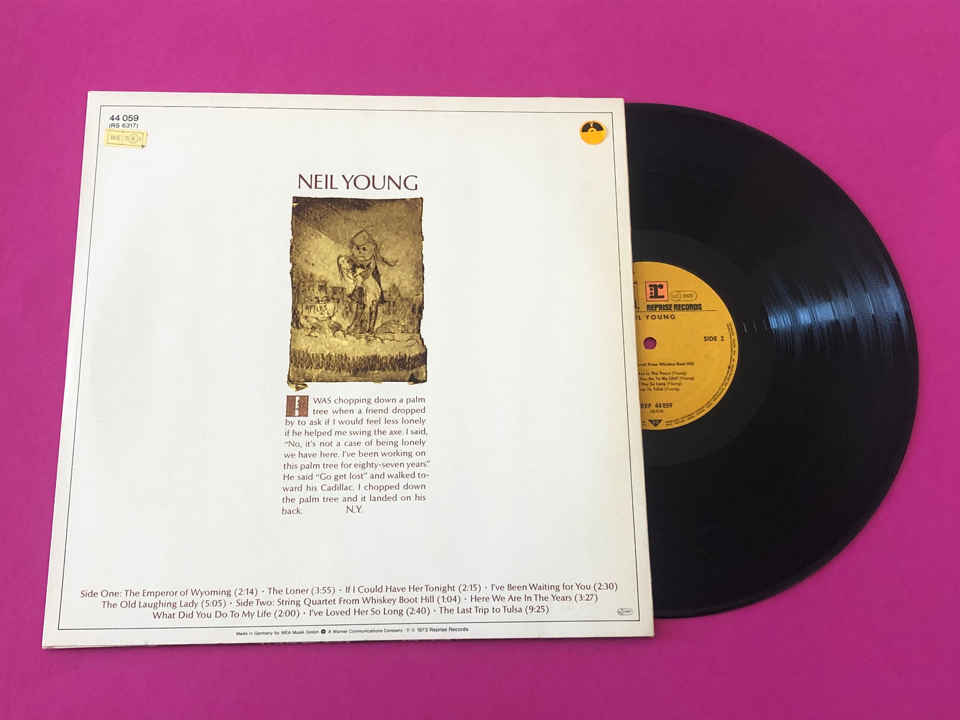 Neil Young : Neil Young (LP, Album, RE)