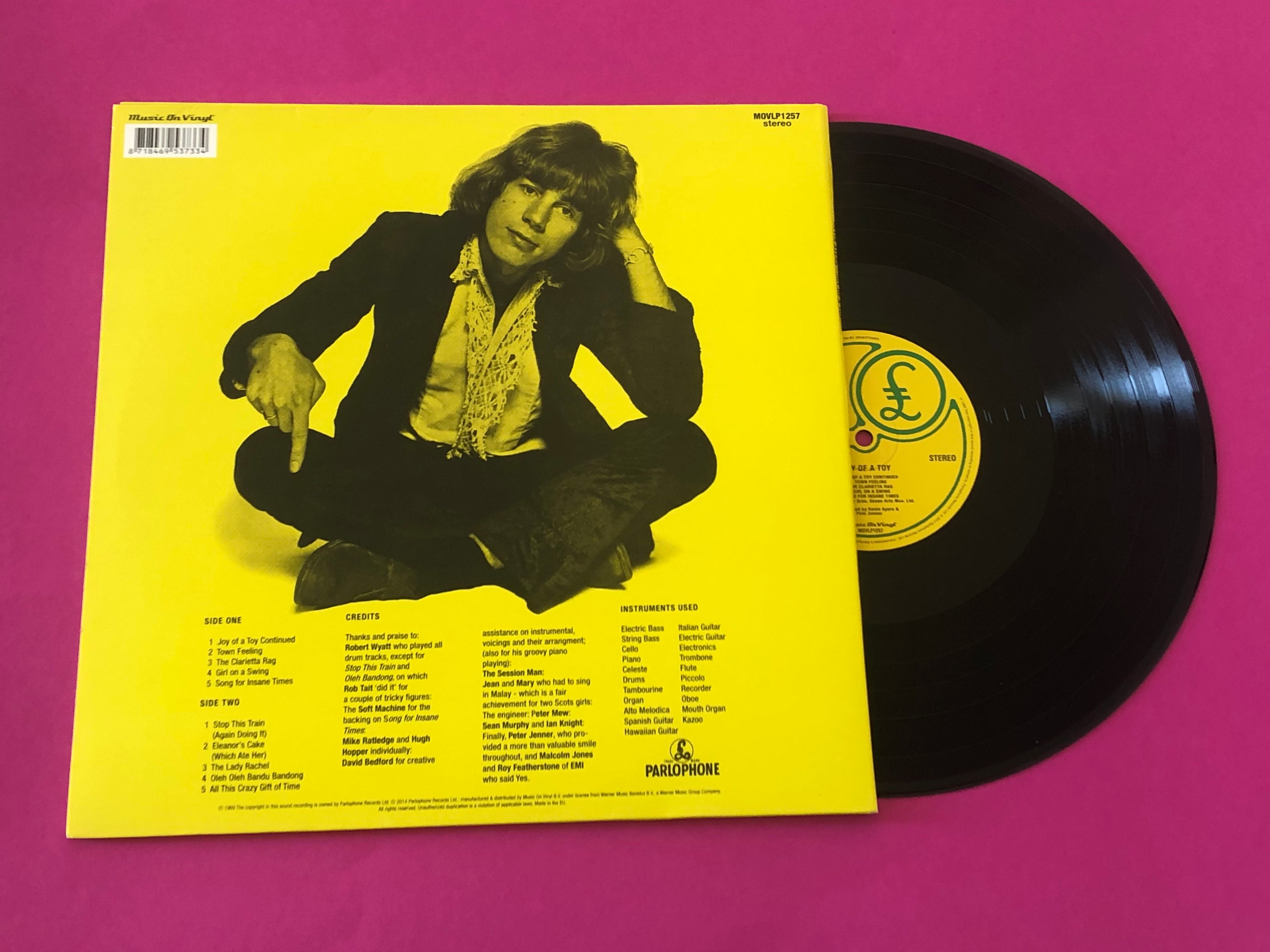 Kevin Ayers : Joy Of A Toy (LP, Album, RE, 180)