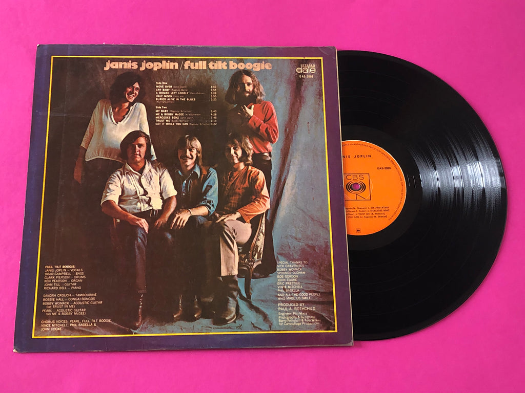 Janis Joplin : Pearl (LP, Album)