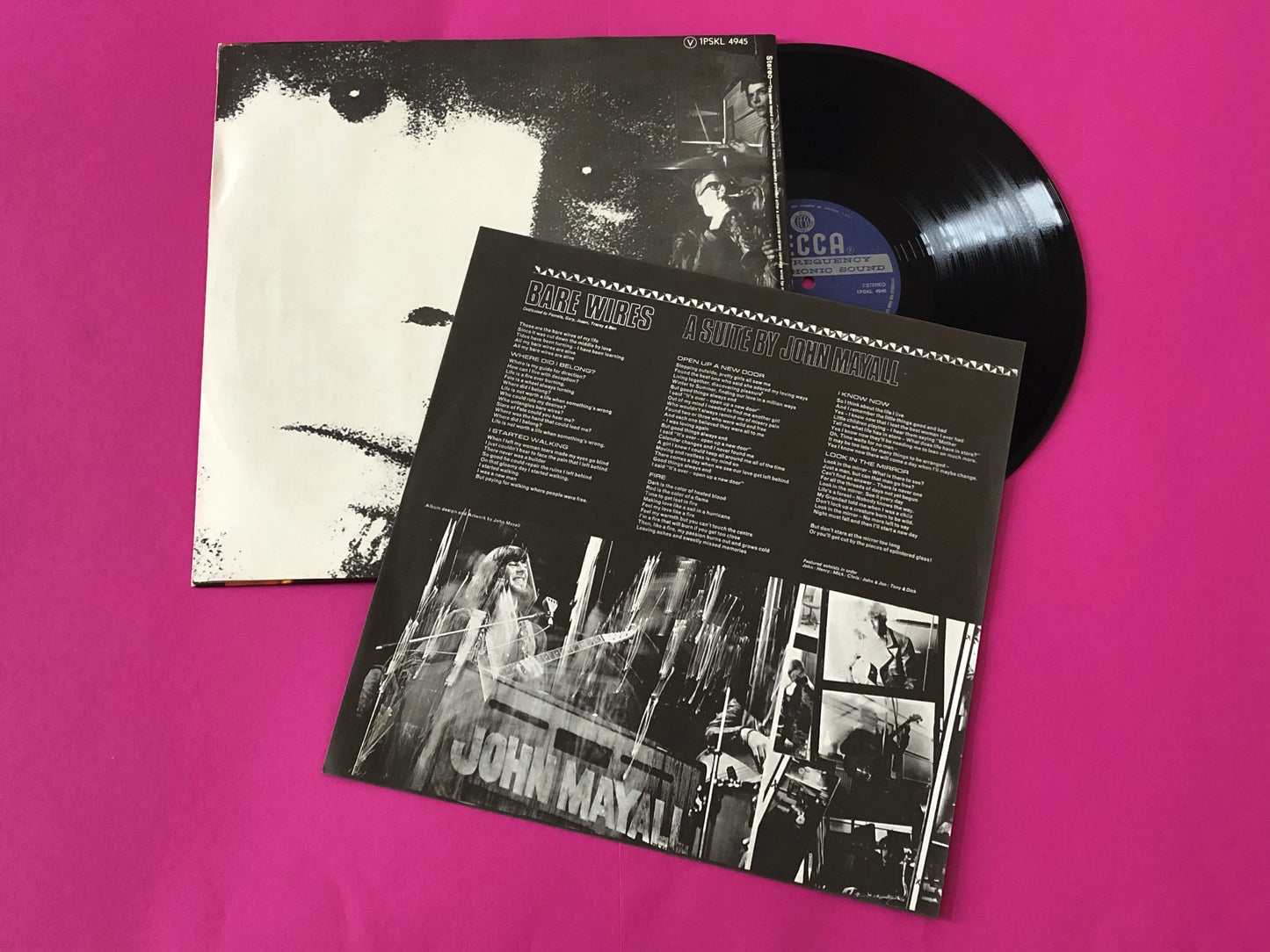 John Mayall & The Bluesbreakers : Bare Wires (LP, Album)