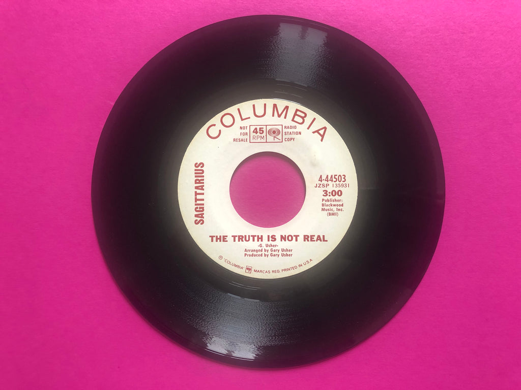 Sagittarius (2) : You Know I've Found A Way / The Truth Is Not Real (7",45 RPM,Single,Promo)