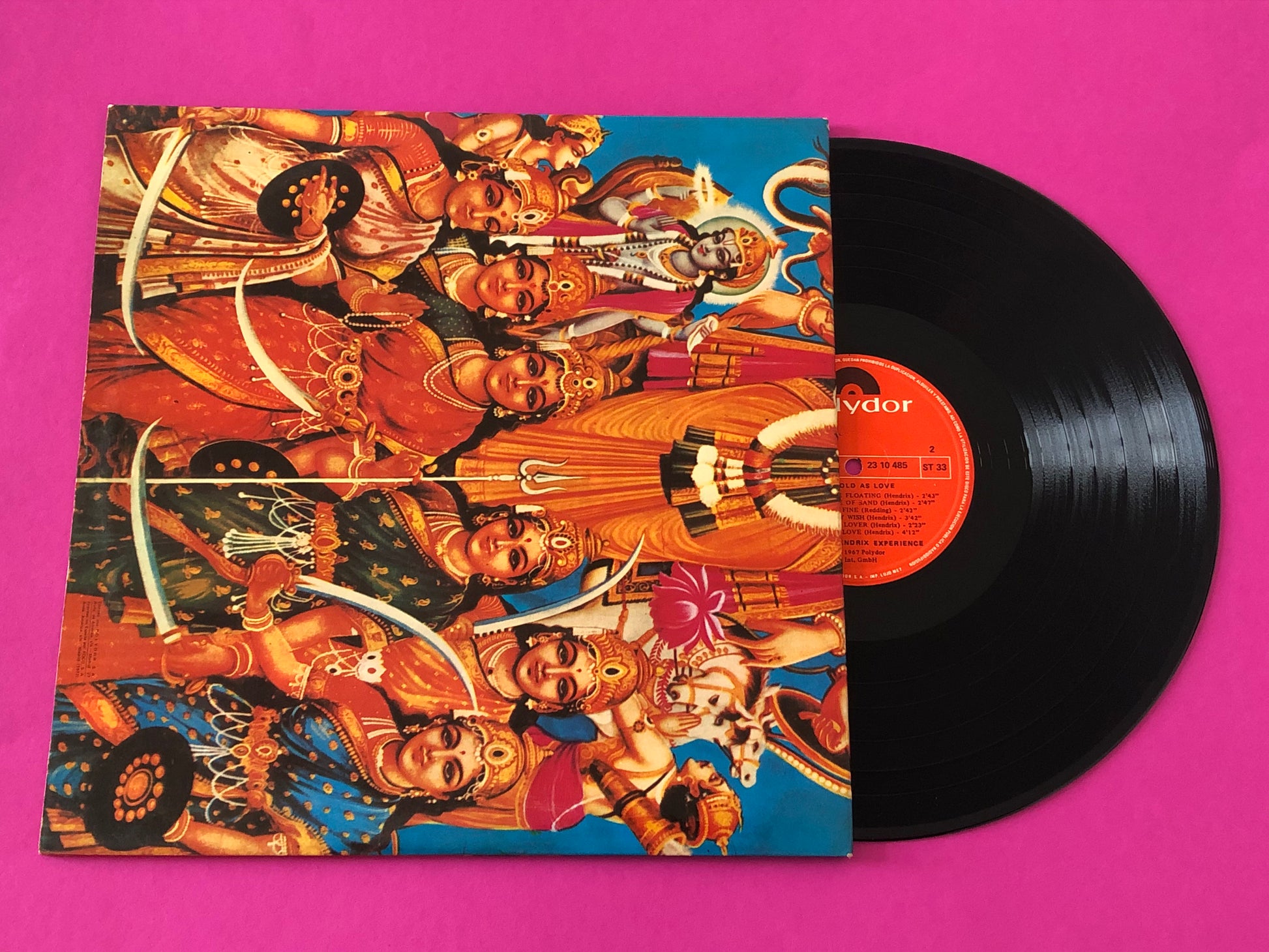 The Jimi Hendrix Experience : Axis: Bold As Love (LP, Album, RE, Gat)