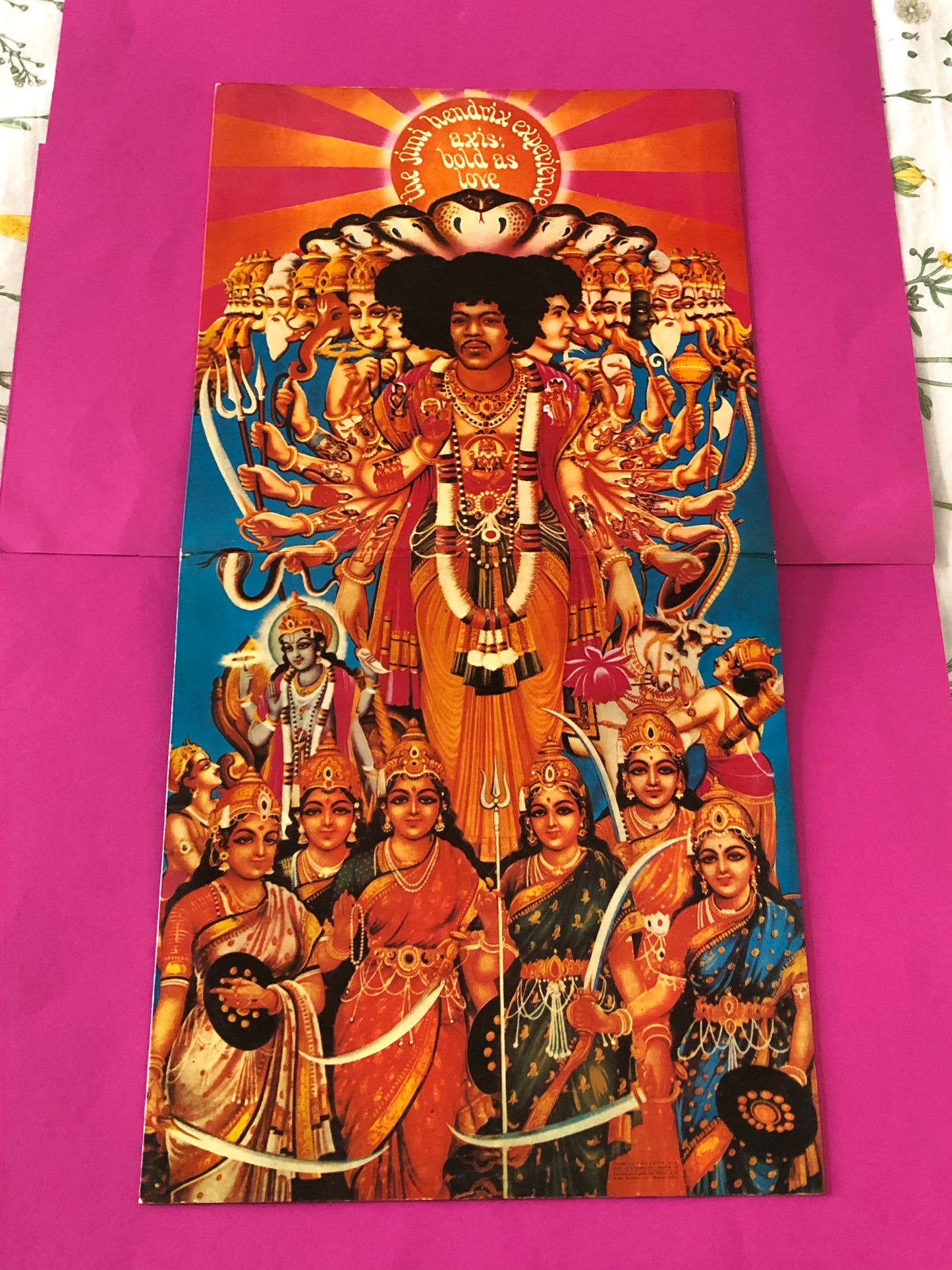 The Jimi Hendrix Experience : Axis: Bold As Love (LP, Album, RE, Gat)