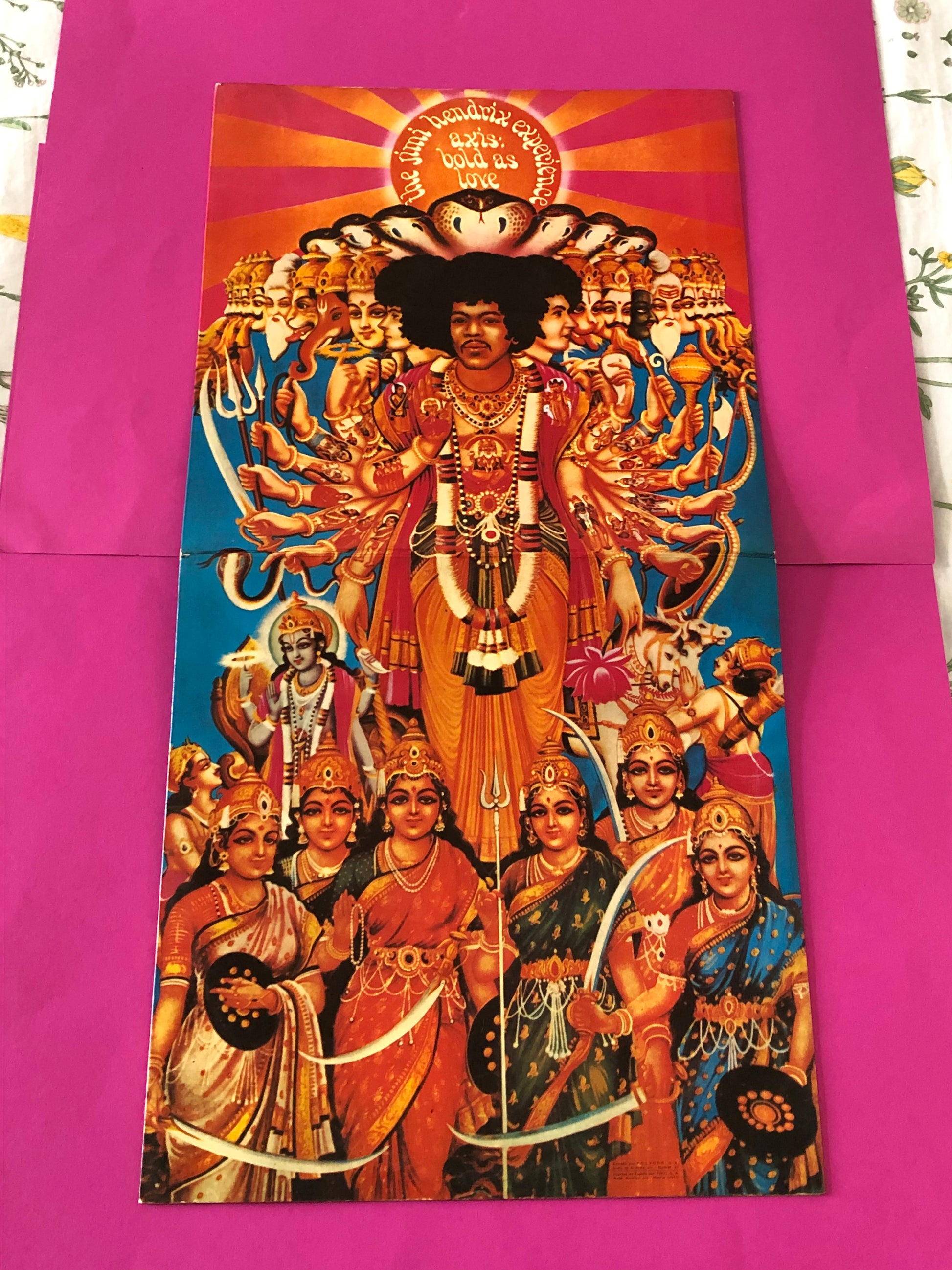 The Jimi Hendrix Experience : Axis: Bold As Love (LP, Album, RE, Gat)