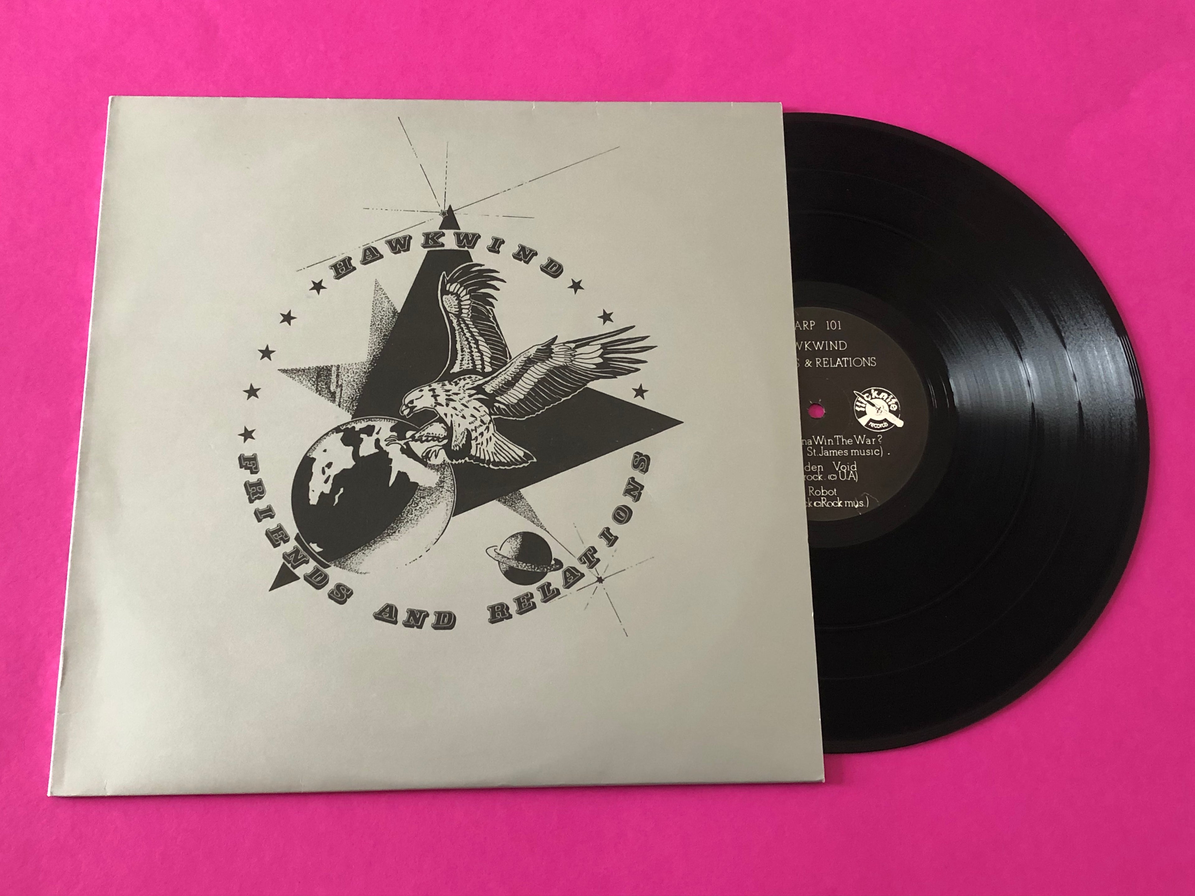 Various : Hawkwind Friends & Relations (LP, Sil)