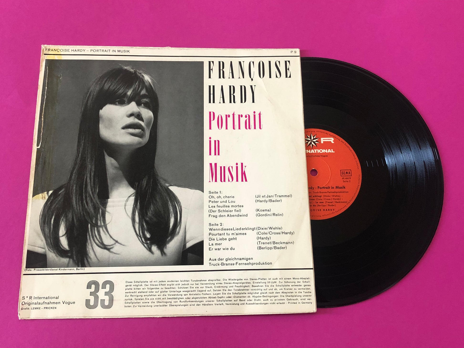 Françoise Hardy : Portrait In Musik (10", Comp)