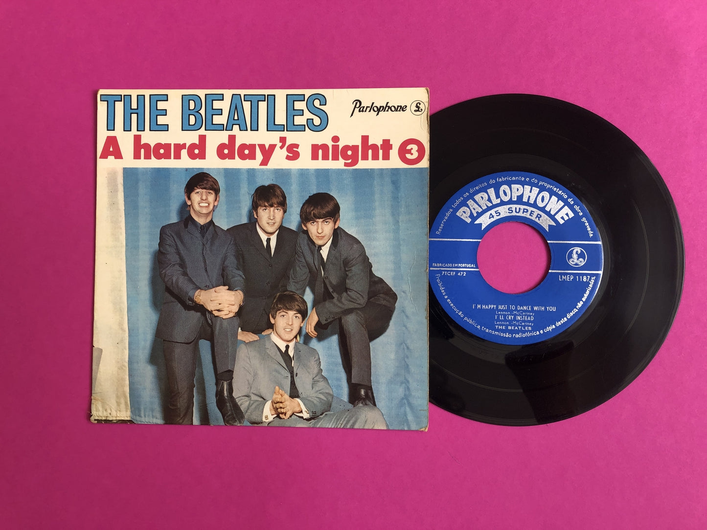 Beatles, The : A Hard Day's Night 3 (7",45 RPM,EP)