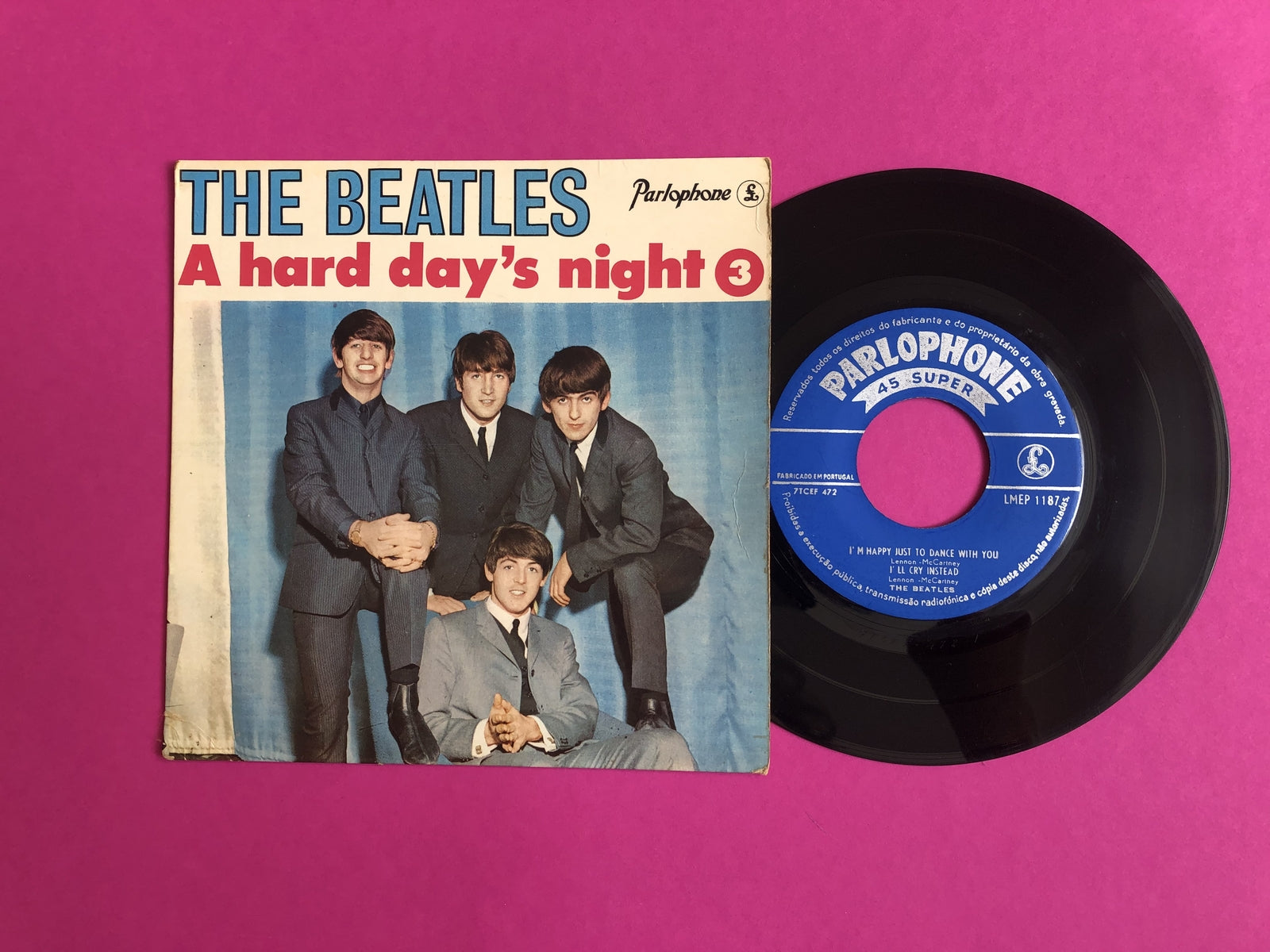 Beatles, The : A Hard Day's Night 3 (7",45 RPM,EP)