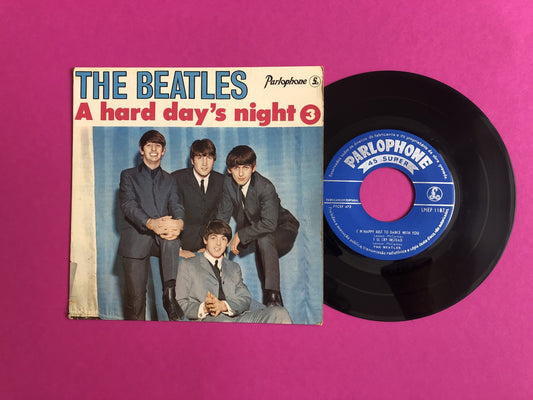 Beatles, The : A Hard Day's Night 3 (7",45 RPM,EP)