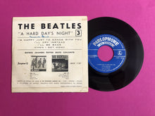 Load image into Gallery viewer, Beatles, The : A Hard Day&#39;s Night 3 (7&quot;,45 RPM,EP)
