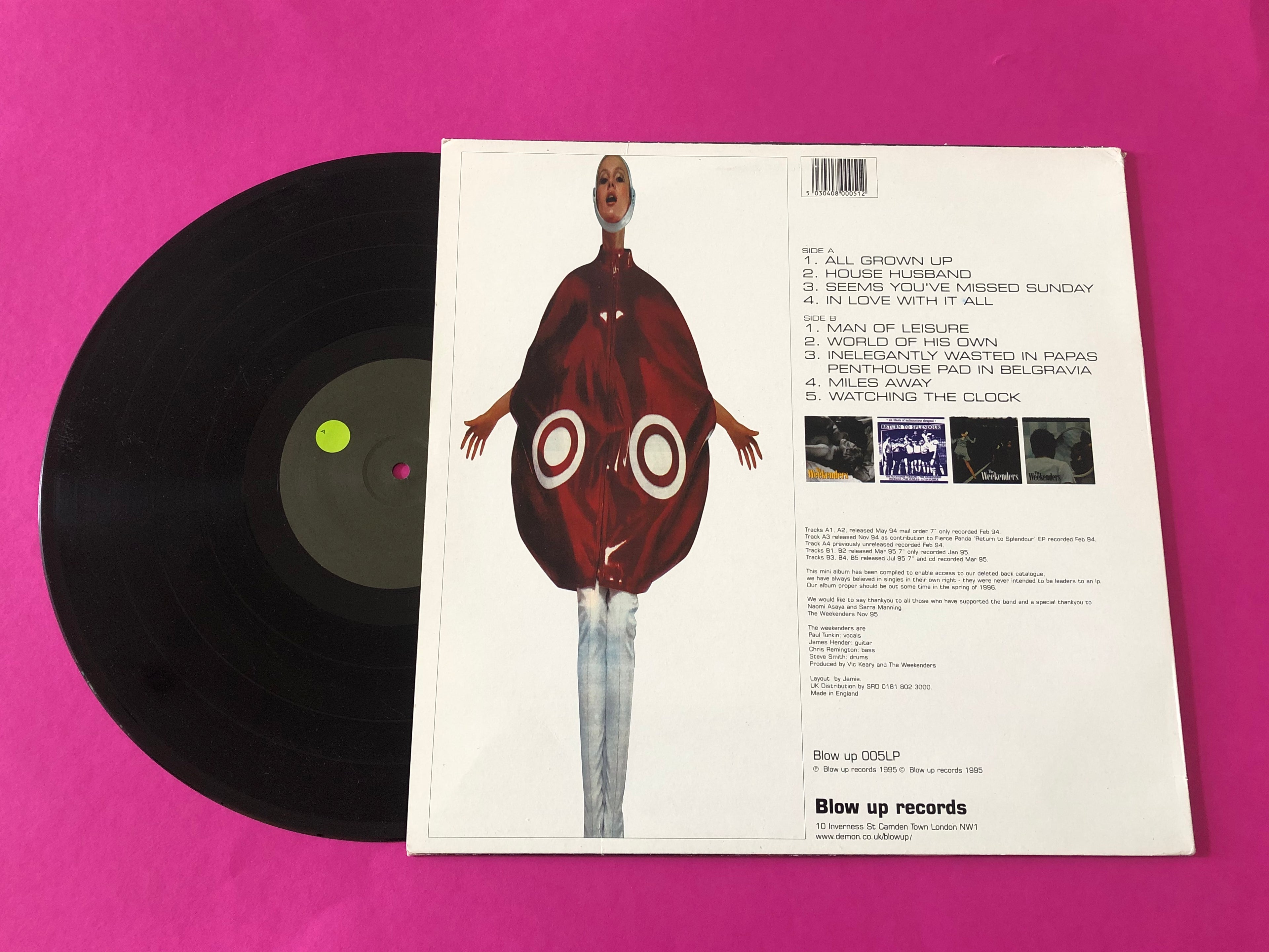 The Weekenders (2) : That Was Now But This Is Then - A Compilation (LP,Compilation)