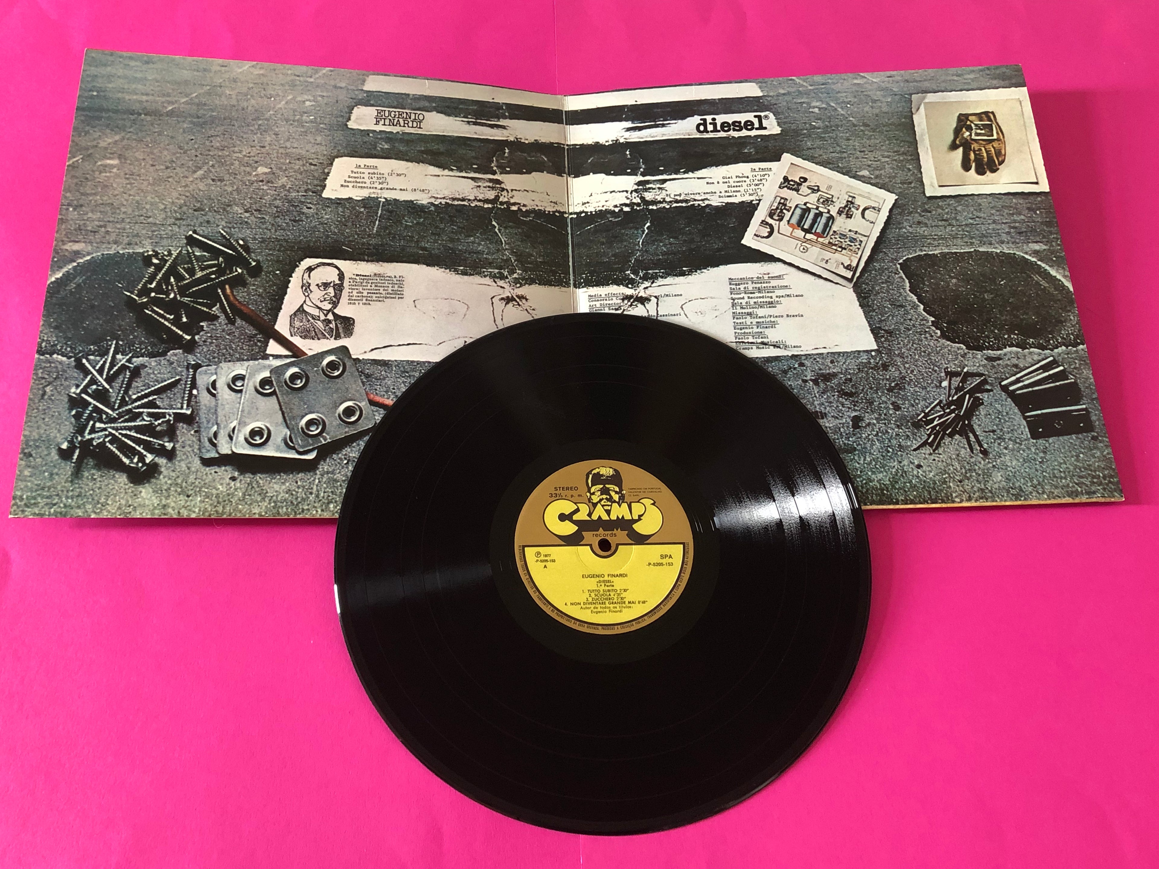 Eugenio Finardi : Diesel (LP, Album)