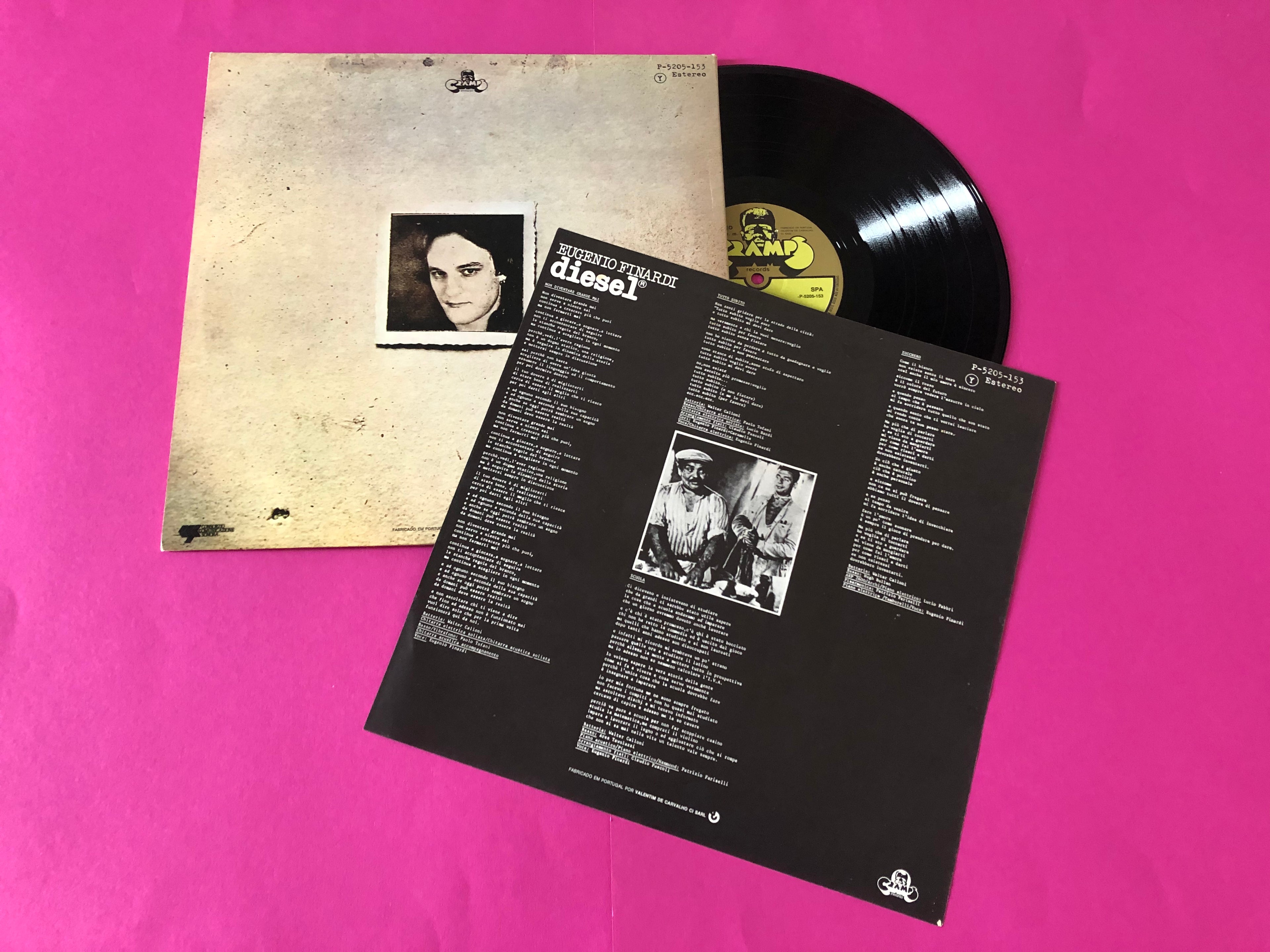 Eugenio Finardi : Diesel (LP, Album)