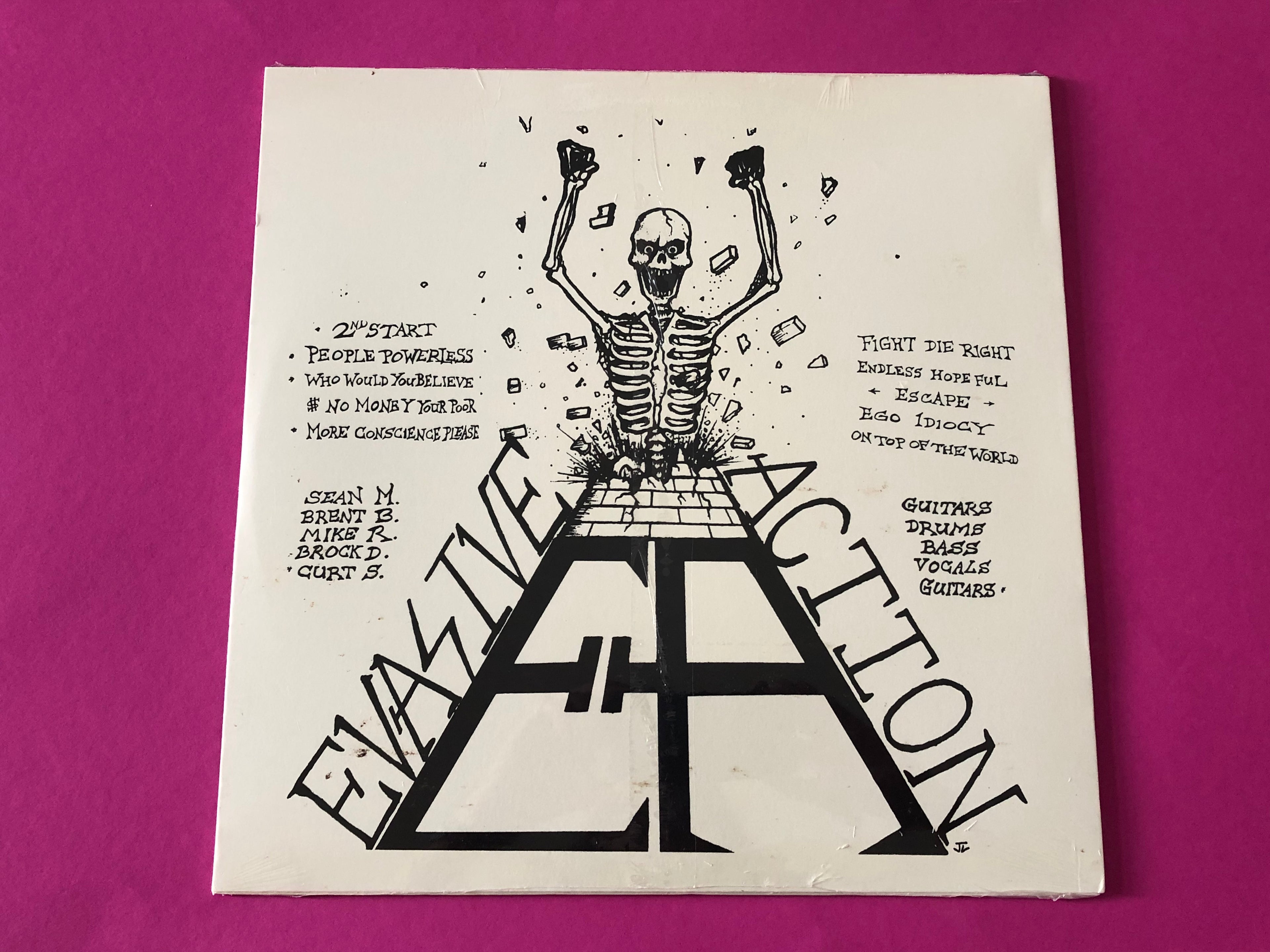 Evasive Action (2) : The Final Act Of Hate (LP)