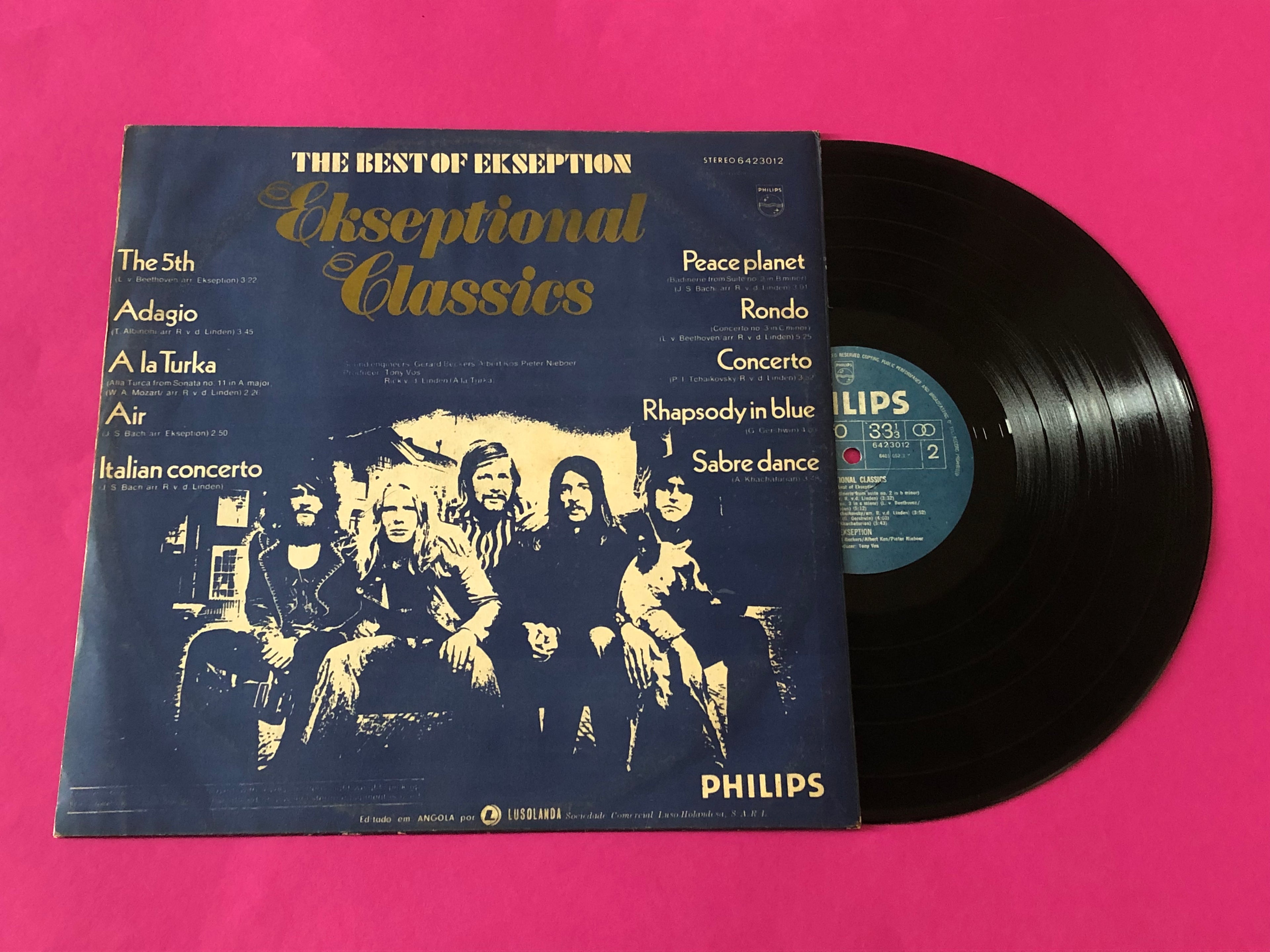 Ekseption : Ekseptional Classics - The Best Of Ekseption (LP, Comp)
