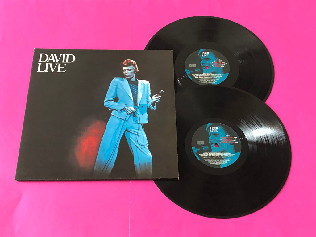 David Bowie : David Live (2xLP, Album, RE, Gat)
