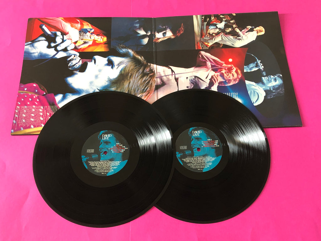 David Bowie : David Live (2xLP, Album, RE, Gat)