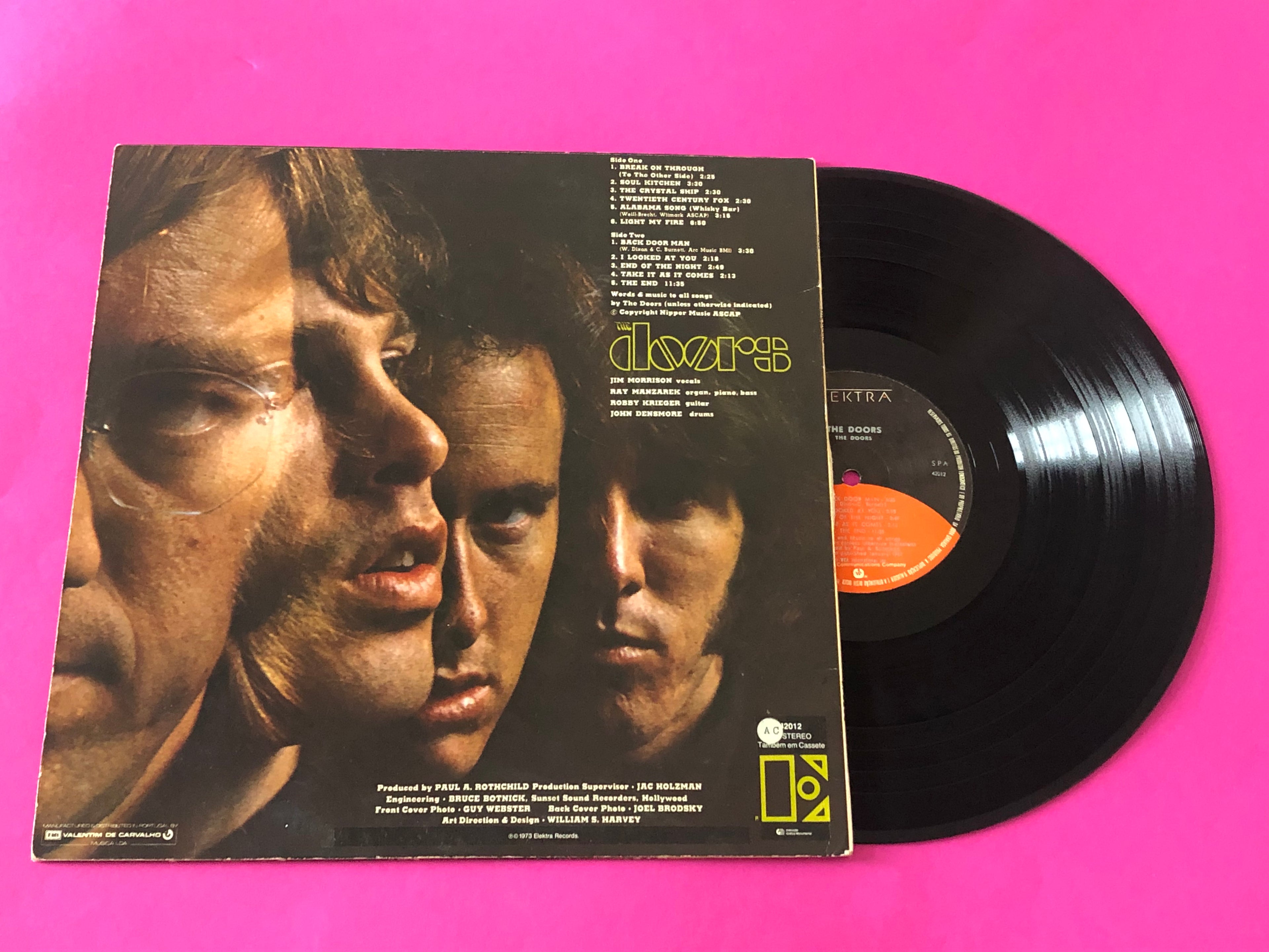 The Doors : The Doors (LP,Album,Reissue,Stereo)