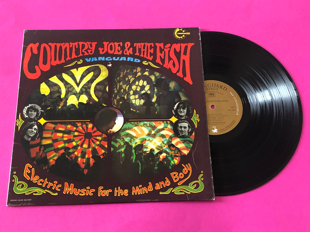 Country Joe And The Fish : Electric Music For The Mind And Body (LP, Album, RE)