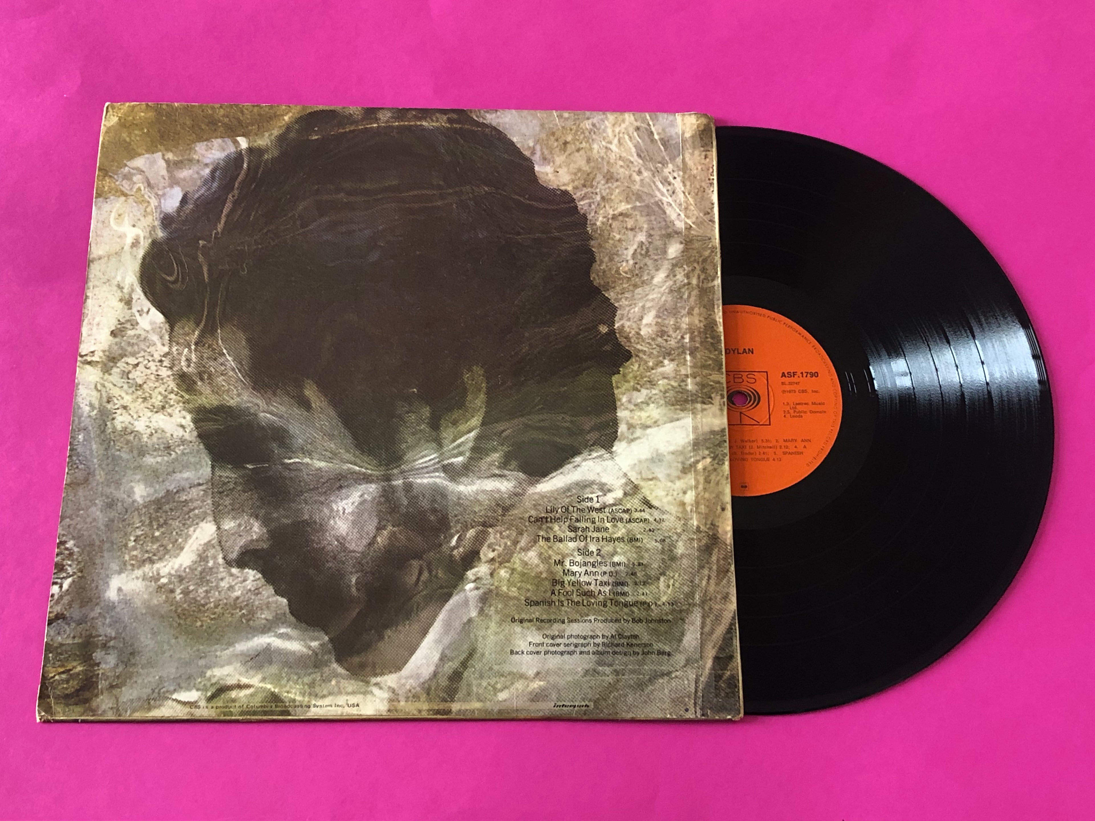 Bob Dylan : Dylan (LP, Album)