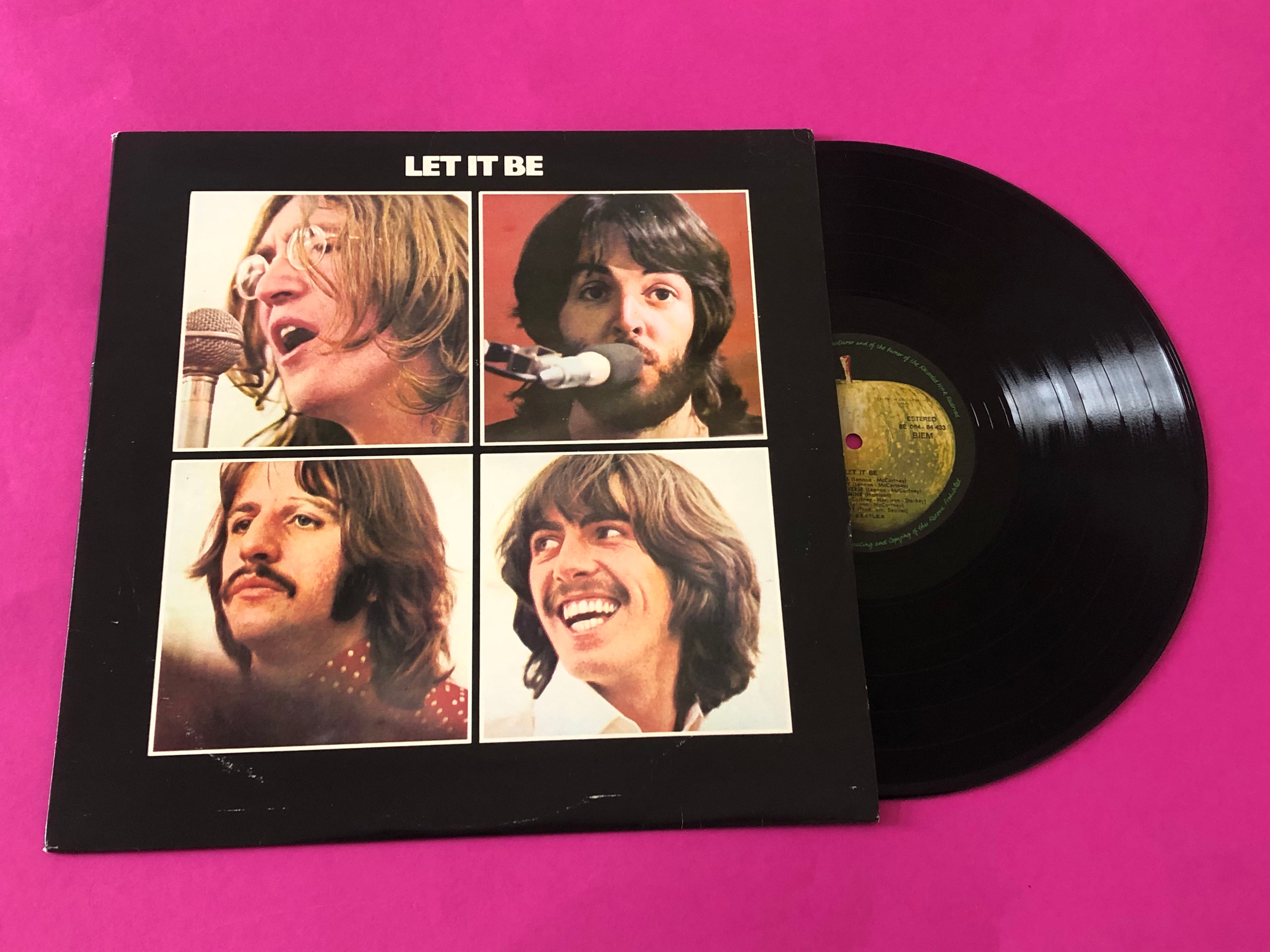 The Beatles : Let It Be (LP, Album, RE)