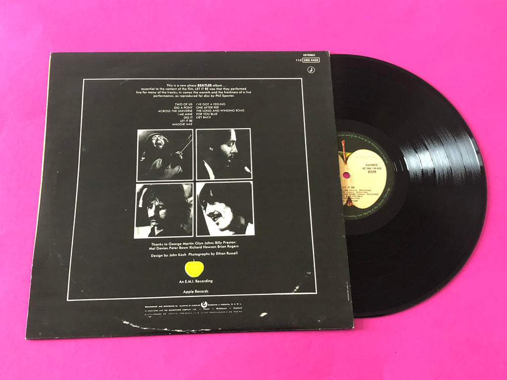The Beatles : Let It Be (LP, Album, RE)