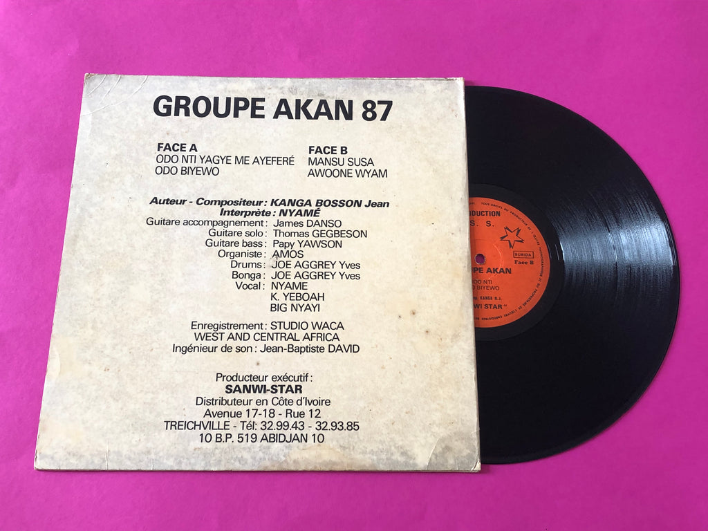 Groupe Akan 87 : Mansu Susa Vol. 1 (LP, Album)