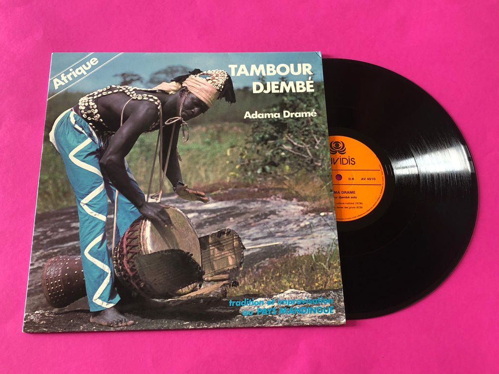 Adama Dramé : Tambour Djembé (LP, Album)