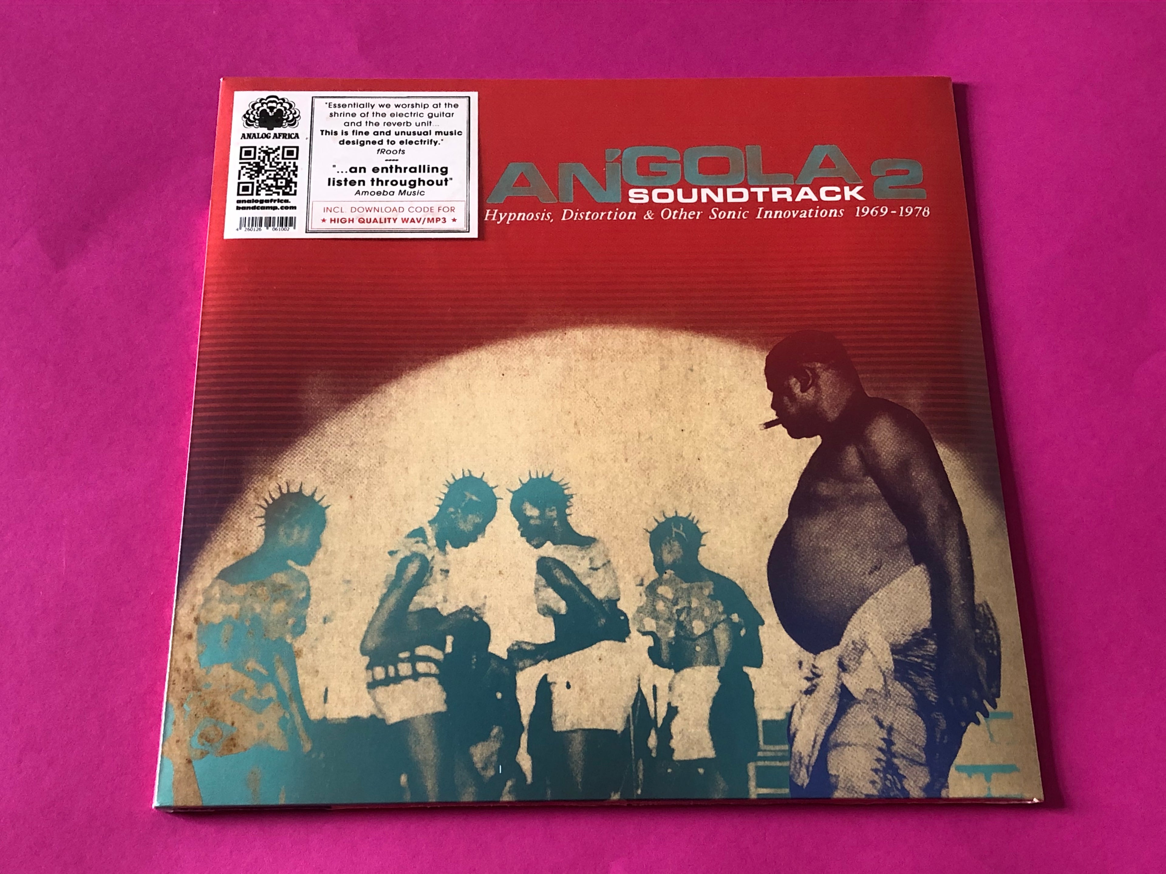 Various : Angola Soundtrack 2 (Hypnosis, Distortion & Other Sonic Innovations 1969 - 1978) (2xLP, Comp)