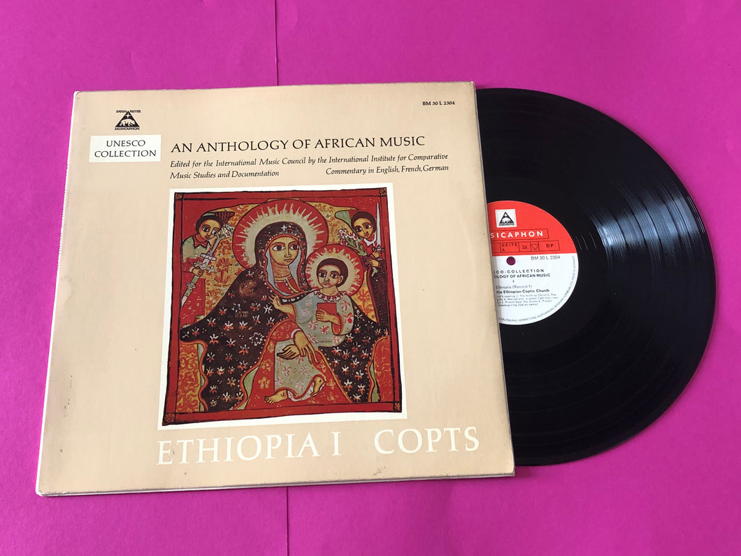 Copts : Ethiopia I: Copts • Music Of The Ethiopian Coptic Church (LP,Reissue,Mono)
