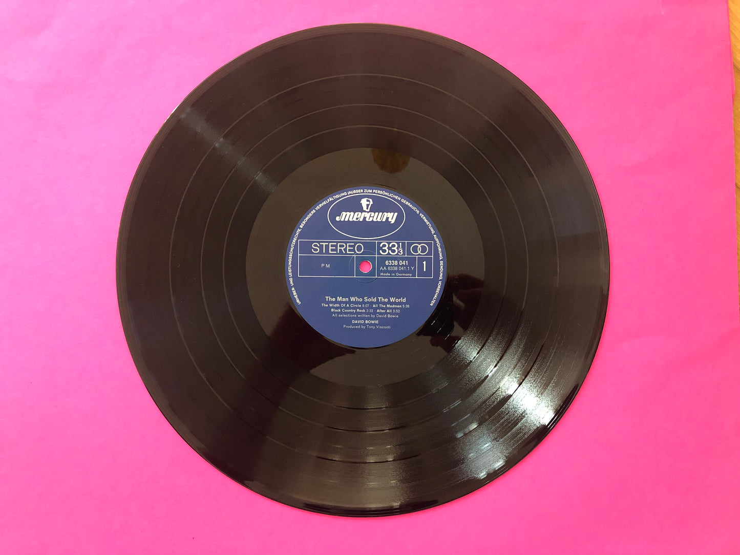 David Bowie : The Man Who Sold The World (LP,Album)