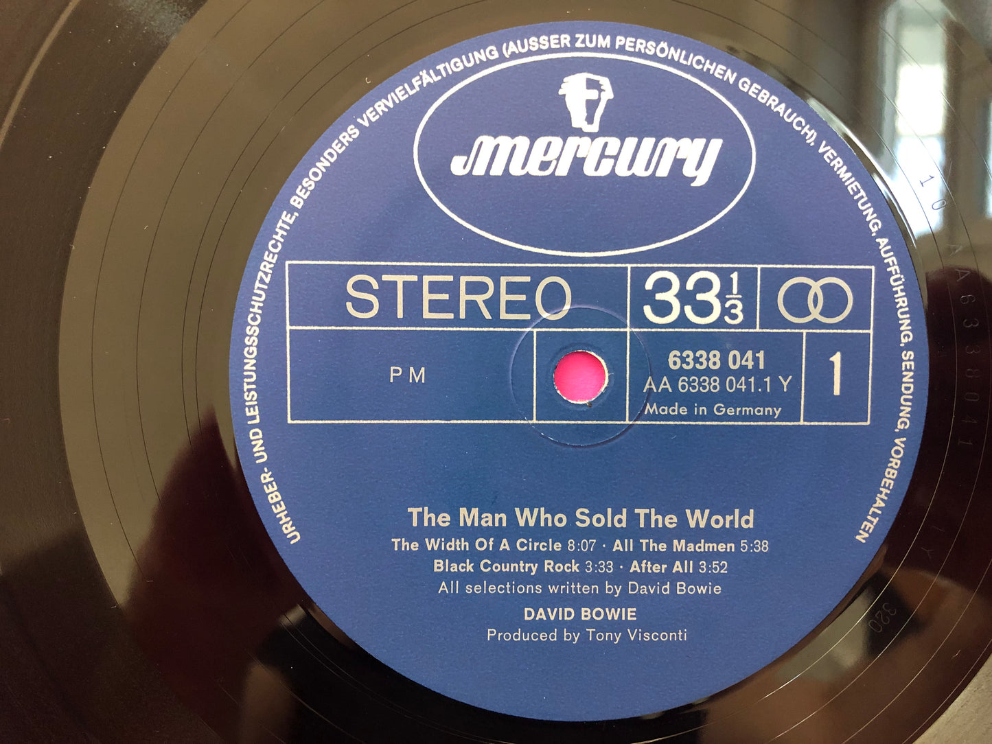 David Bowie : The Man Who Sold The World (LP,Album)